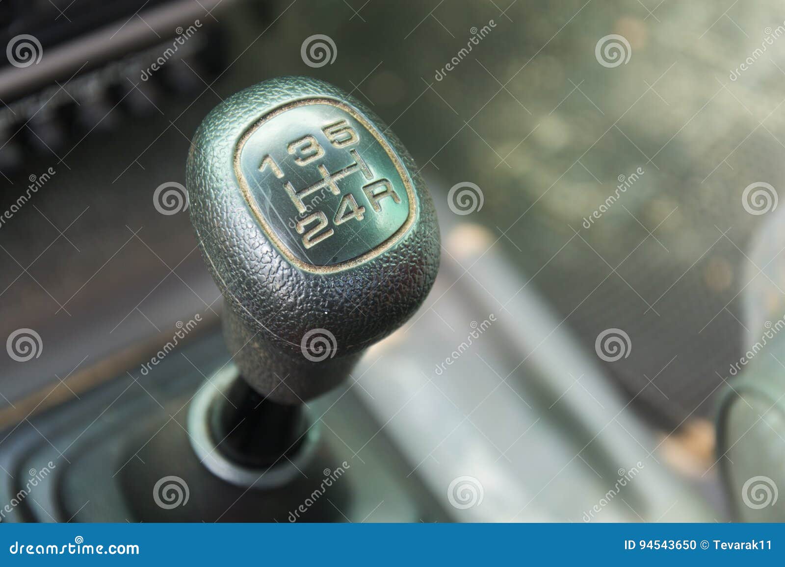 Manual gearbox in the car stock photo. Image of automotive 94543650