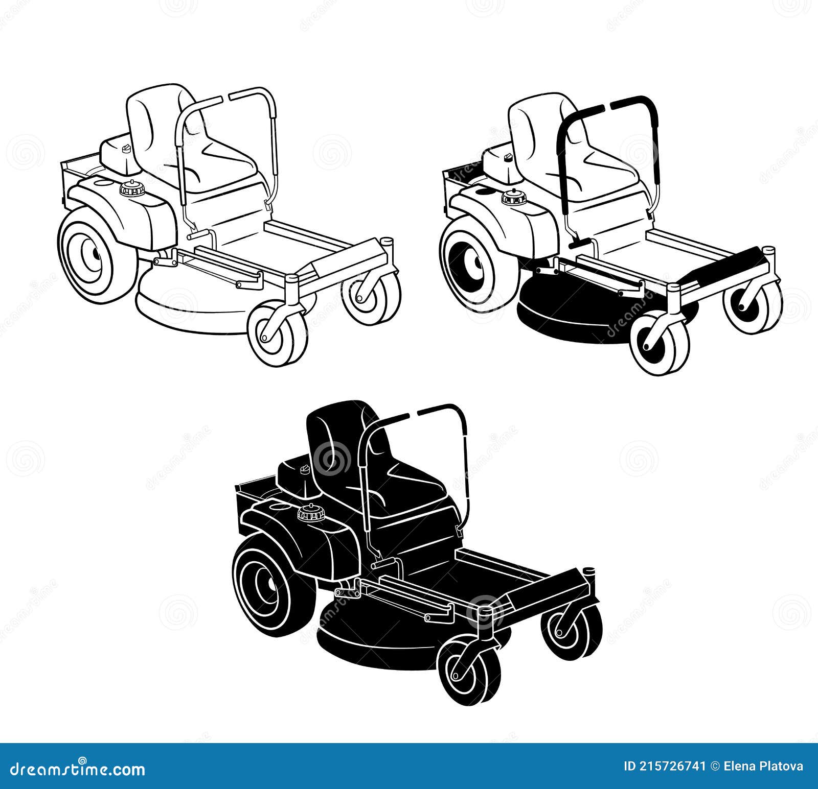 Zero-Turn Mower Manuals | Yakta, image size:1600x1545