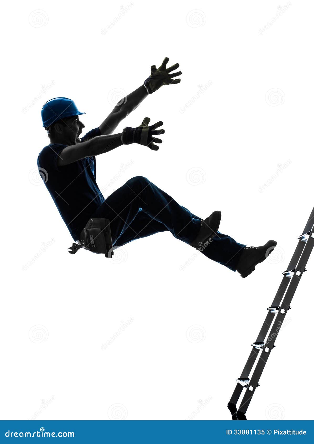 clipart man falling off ladder - photo #18