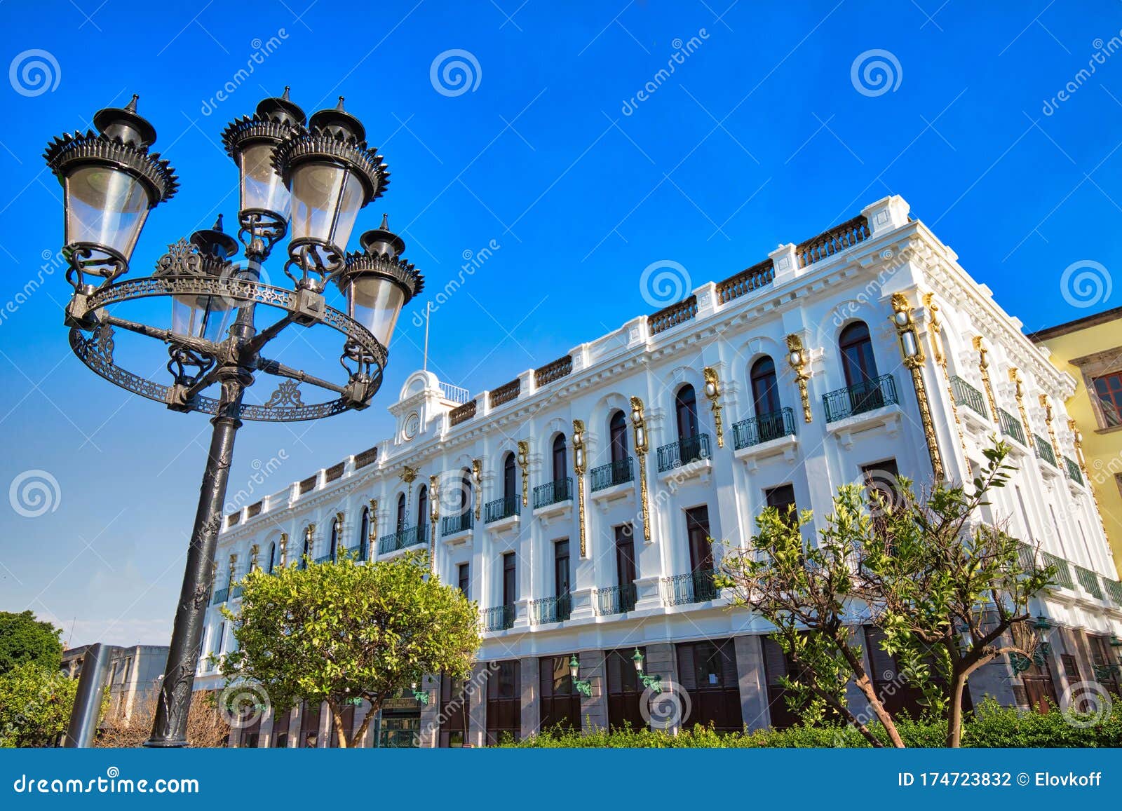 manuel rojas building in guadalajara historic center zona centro, supreme tribunal