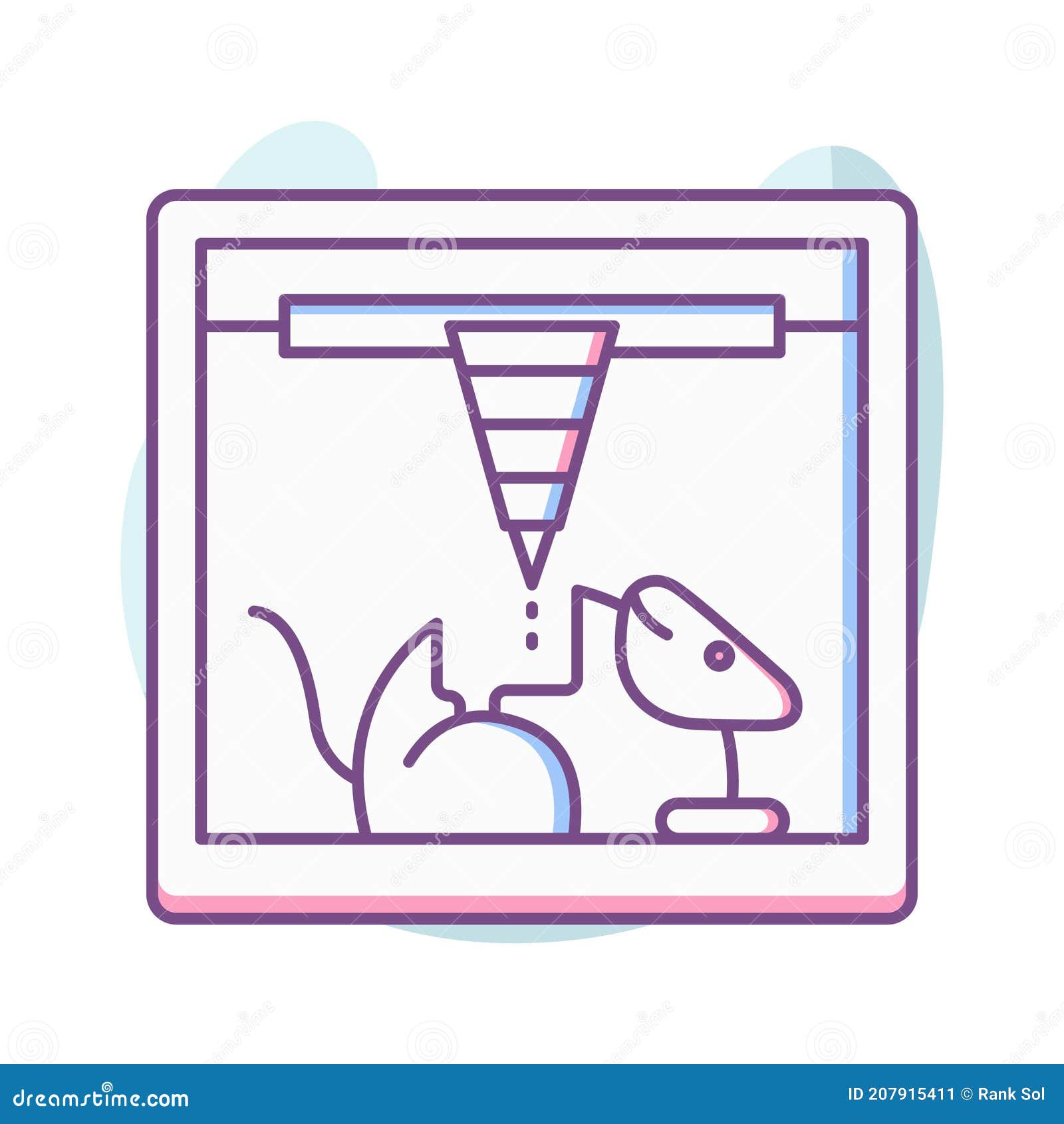 manufacturing color  icon which can easily modify or edit