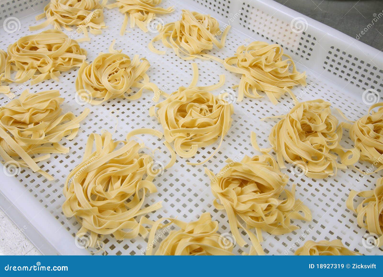 Manufacturing Italian Pasta Stock Image Image of noodle, dough 18927319