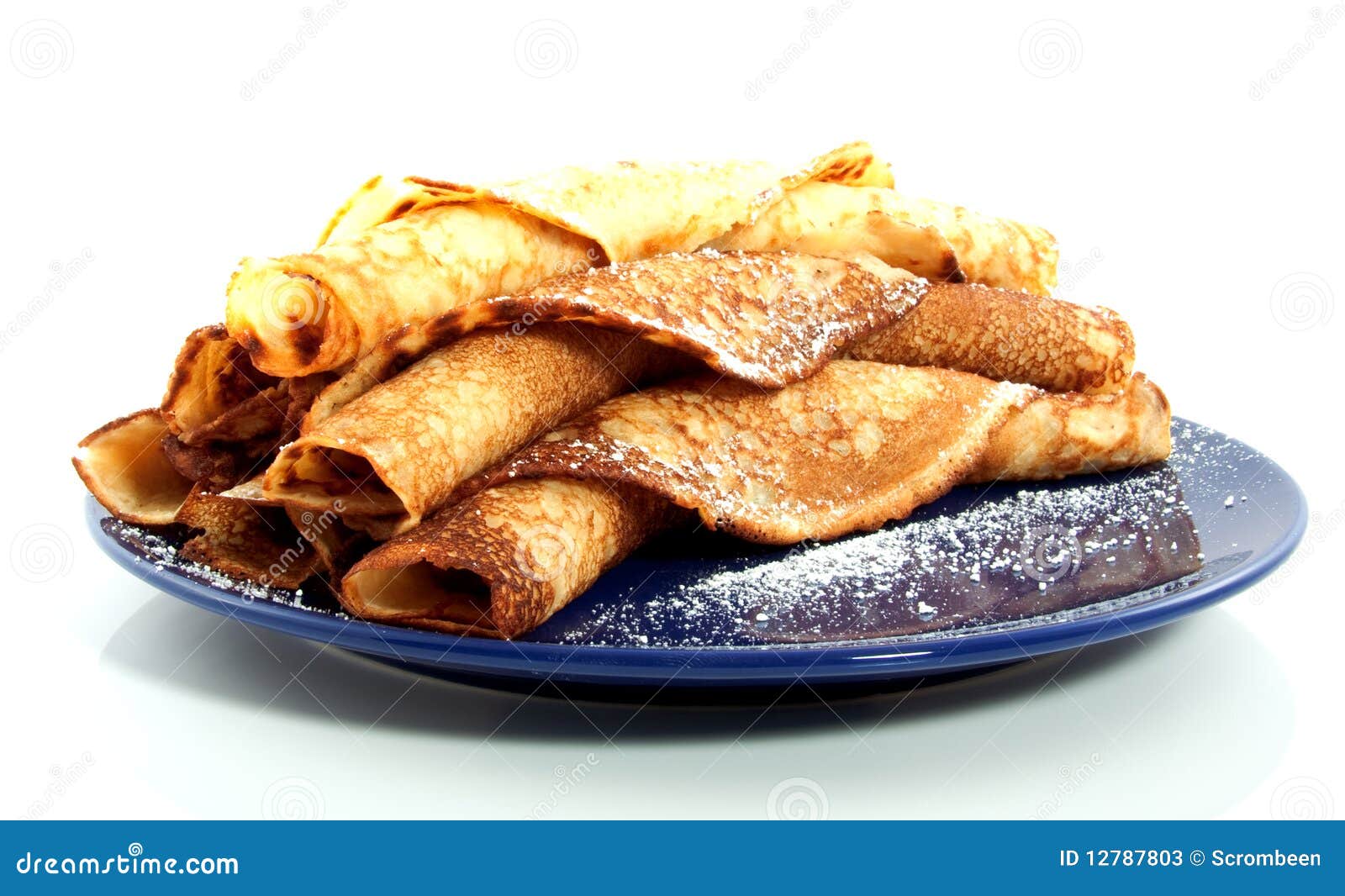 many baked rolled pancakes