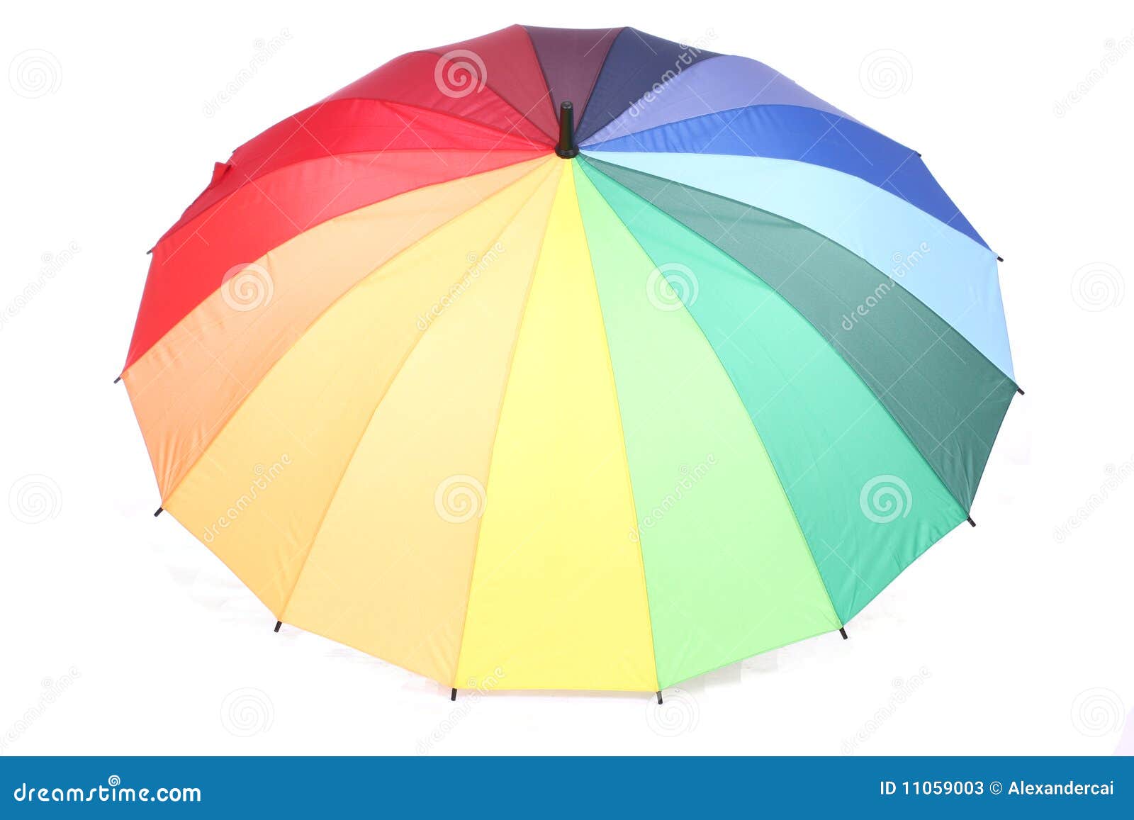 Many Beautiful Colors on an Umbrella Stock Image Image of rare