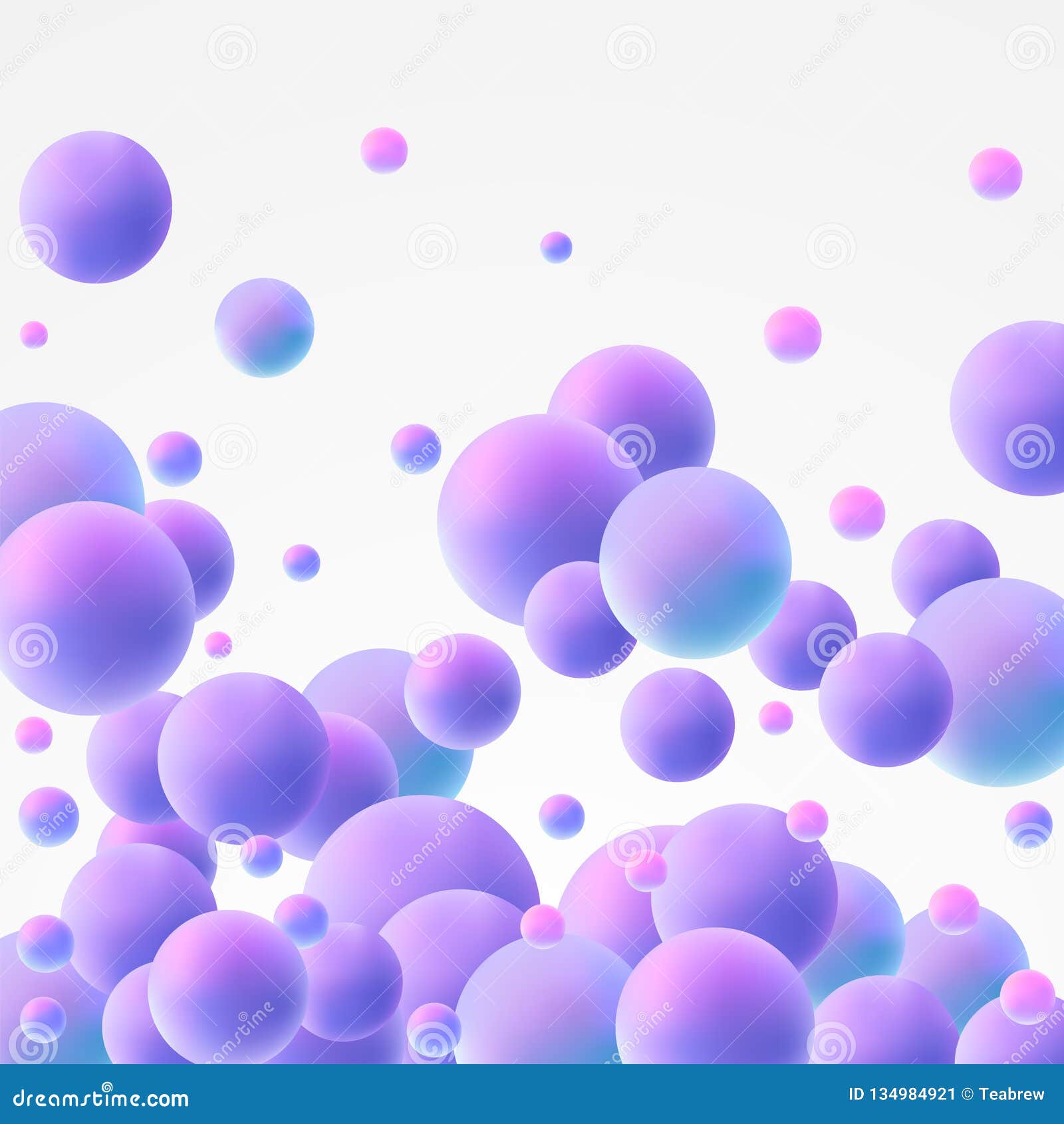 Falling Balls Vector Illustration Stock Vector Illustration of object