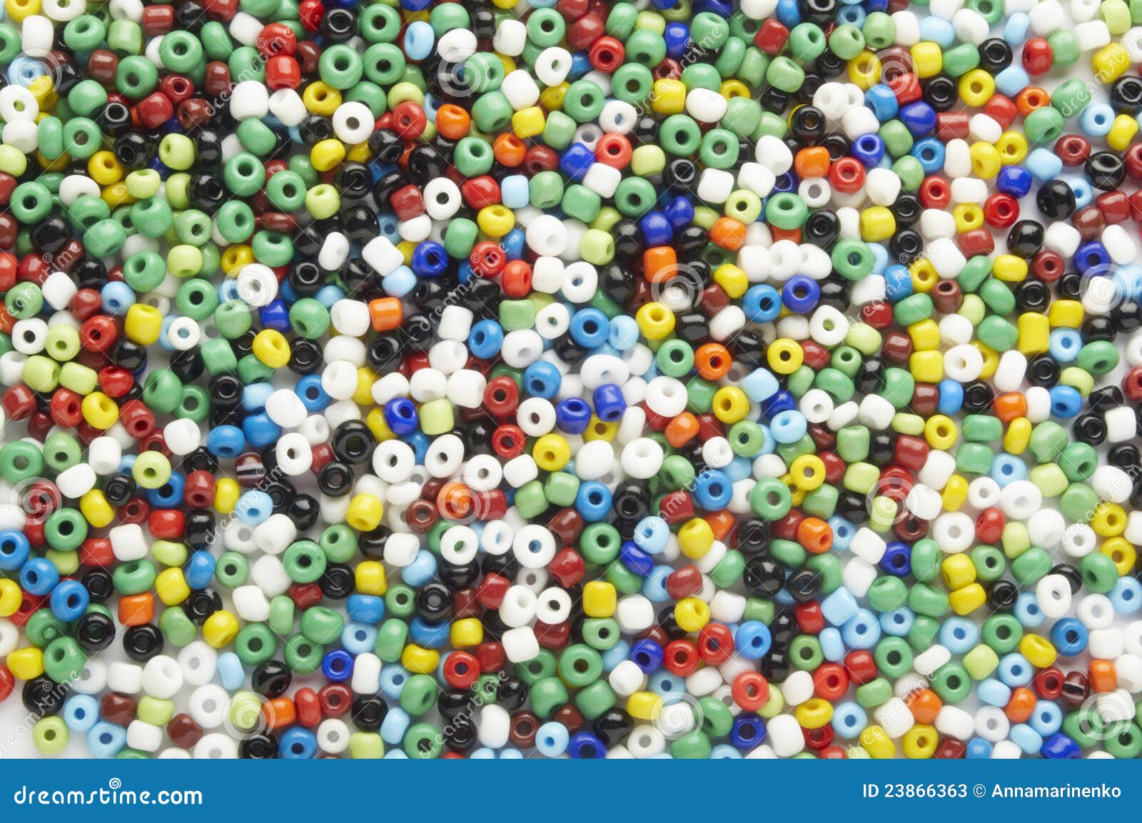Manycolored mix of beads stock image. Image of black 23866363
