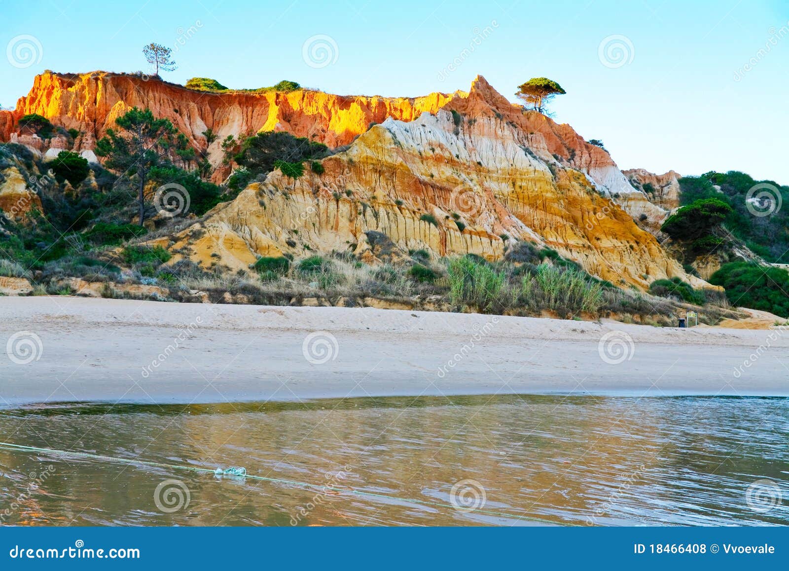 Many-colored mountain stock photo. Image of tree, tide - 18466408