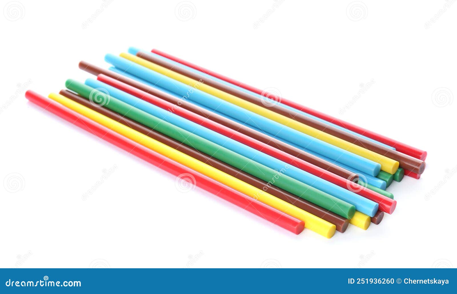 Many Colorful Glue Sticks on White Background Stock Photo Image of