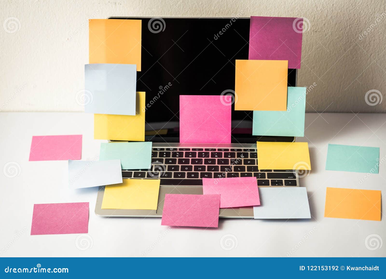 colorful sticky notes for desktop