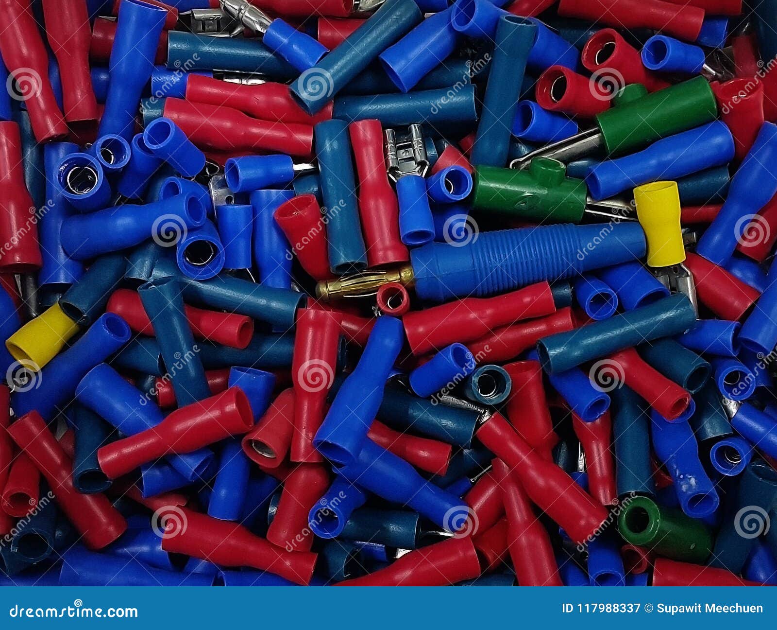 Many Colourful Plastic Tubes in Box Stock Image Image of plumbing