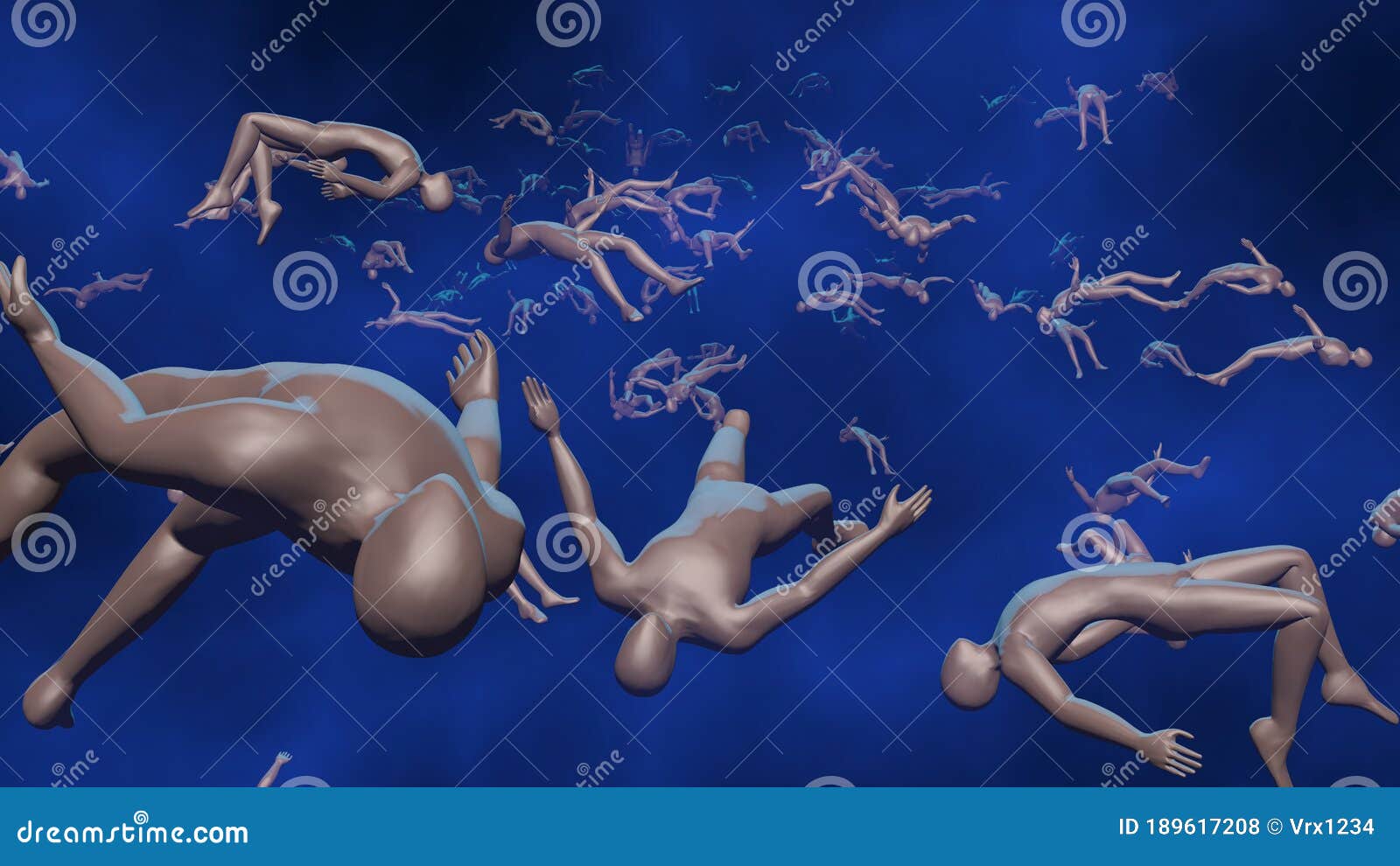 People Floating in Space. Cadavers, Dead Bodies in Outer Space. View 3. 3d  Rendering Illustration Stock Illustration - Illustration of death,  expelled: 189617202