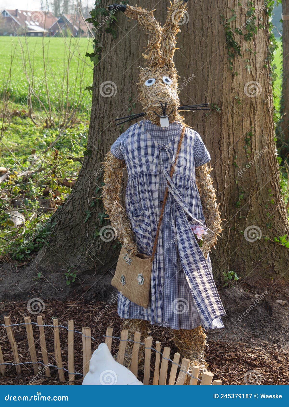 Easter Bunnies in the German Westphalia Stock Image Image of easter