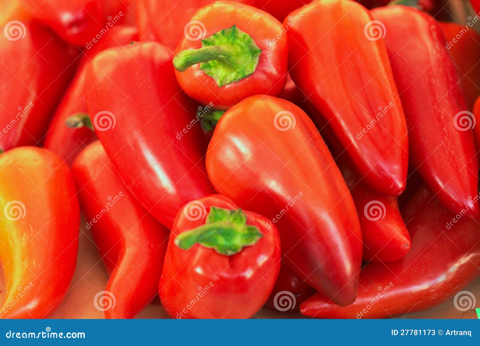 Many Fresh Red Sweet Pepper Stock Image Image of parsley, fresh 27781173