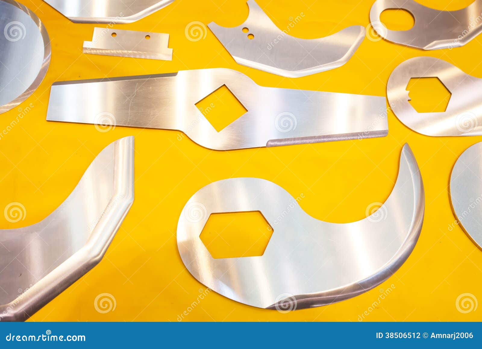 Many Kind of Industrial Knives Stock Photo Image of steel, industry 38506512