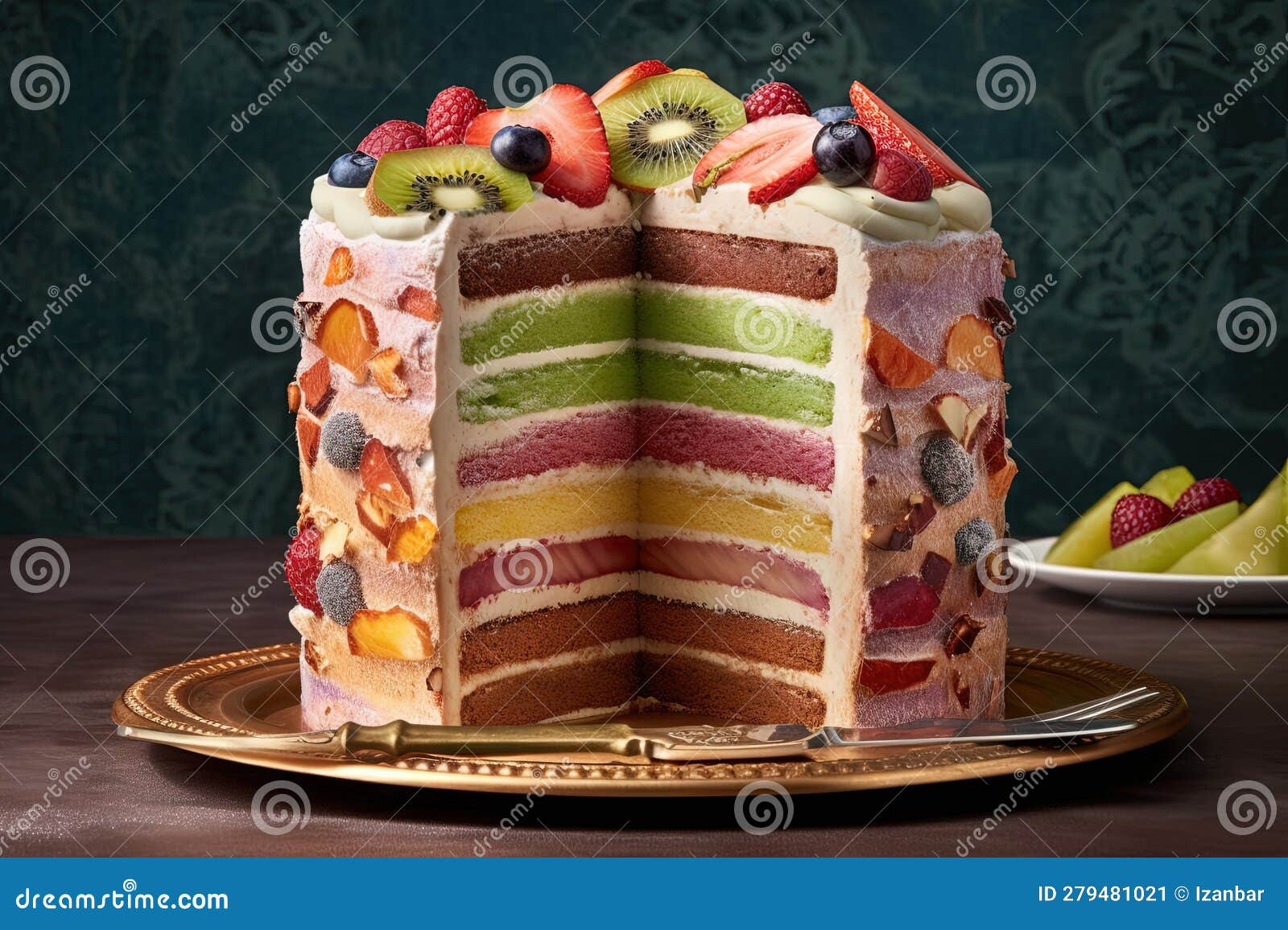 30-Layer Rainbow Mille Crepe Cake - Indulge With Mimi