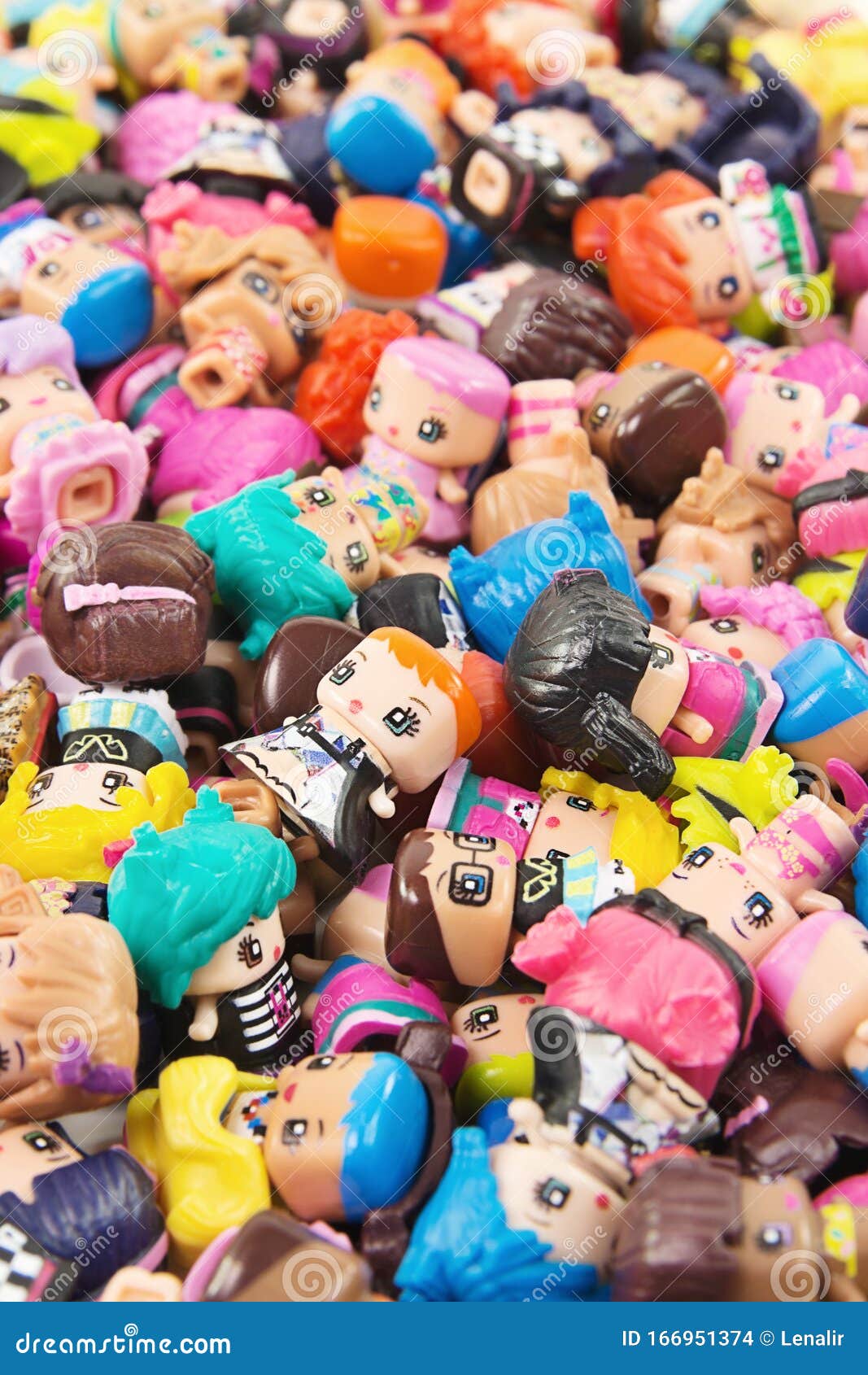 mini plastic dolls