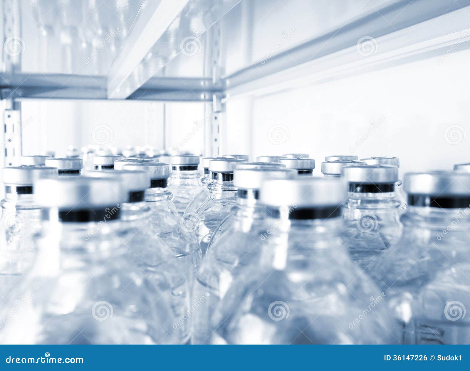 Many Medical Vials in a Storage Stock Photo Image of medicament
