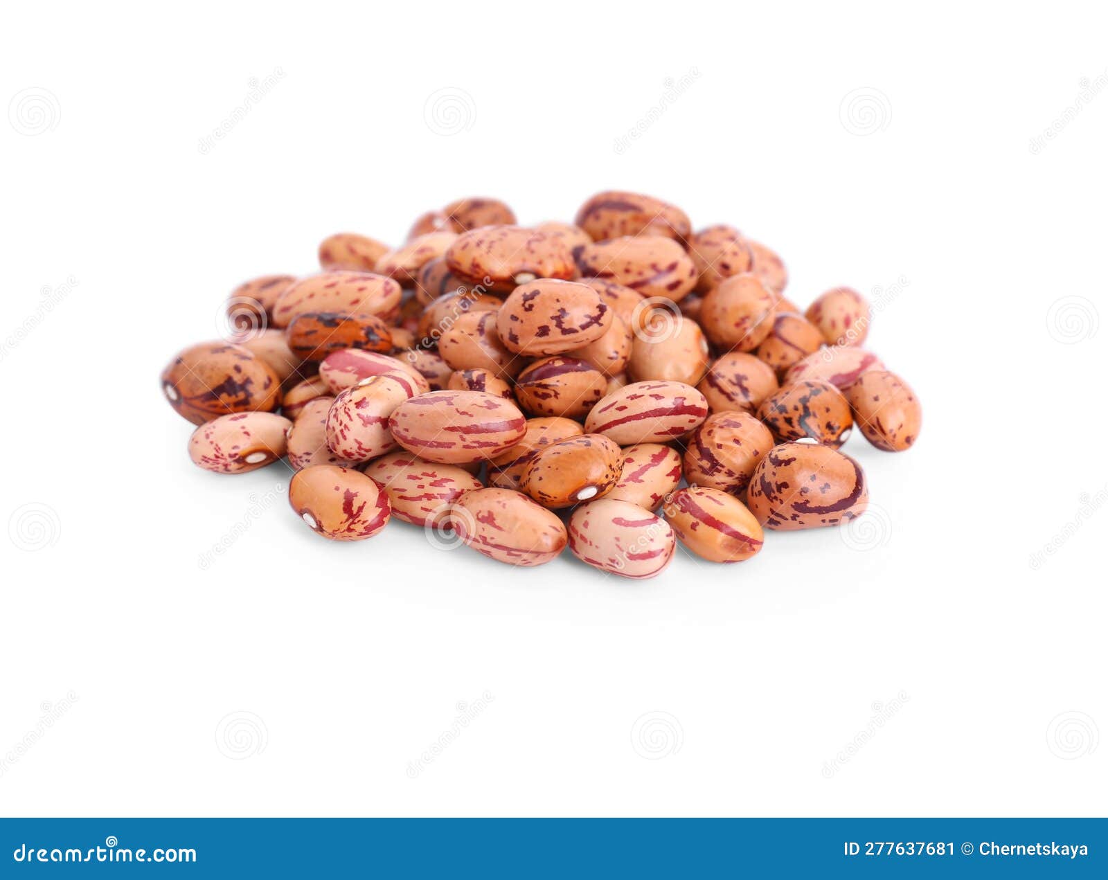 Many Raw Kidney Beans Isolated on White Stock Image Image of