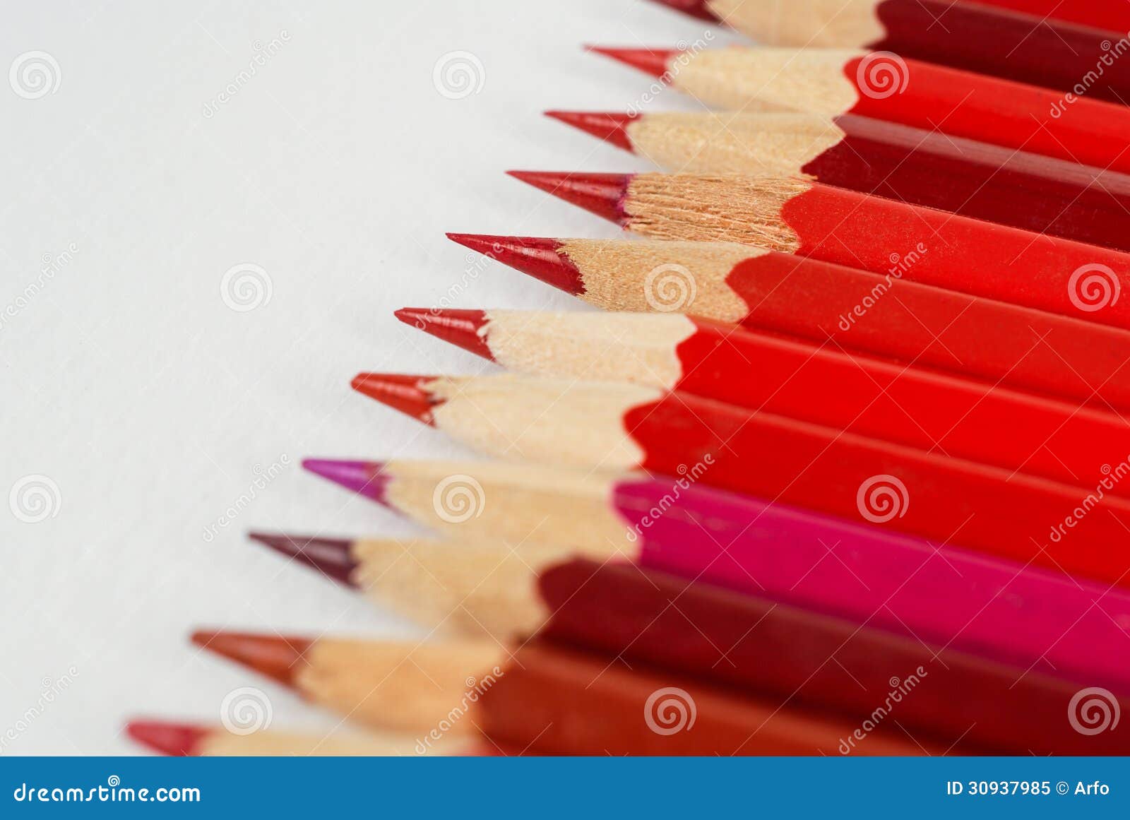 Many red pencils stock image. Image of wooden, pencil 30937985