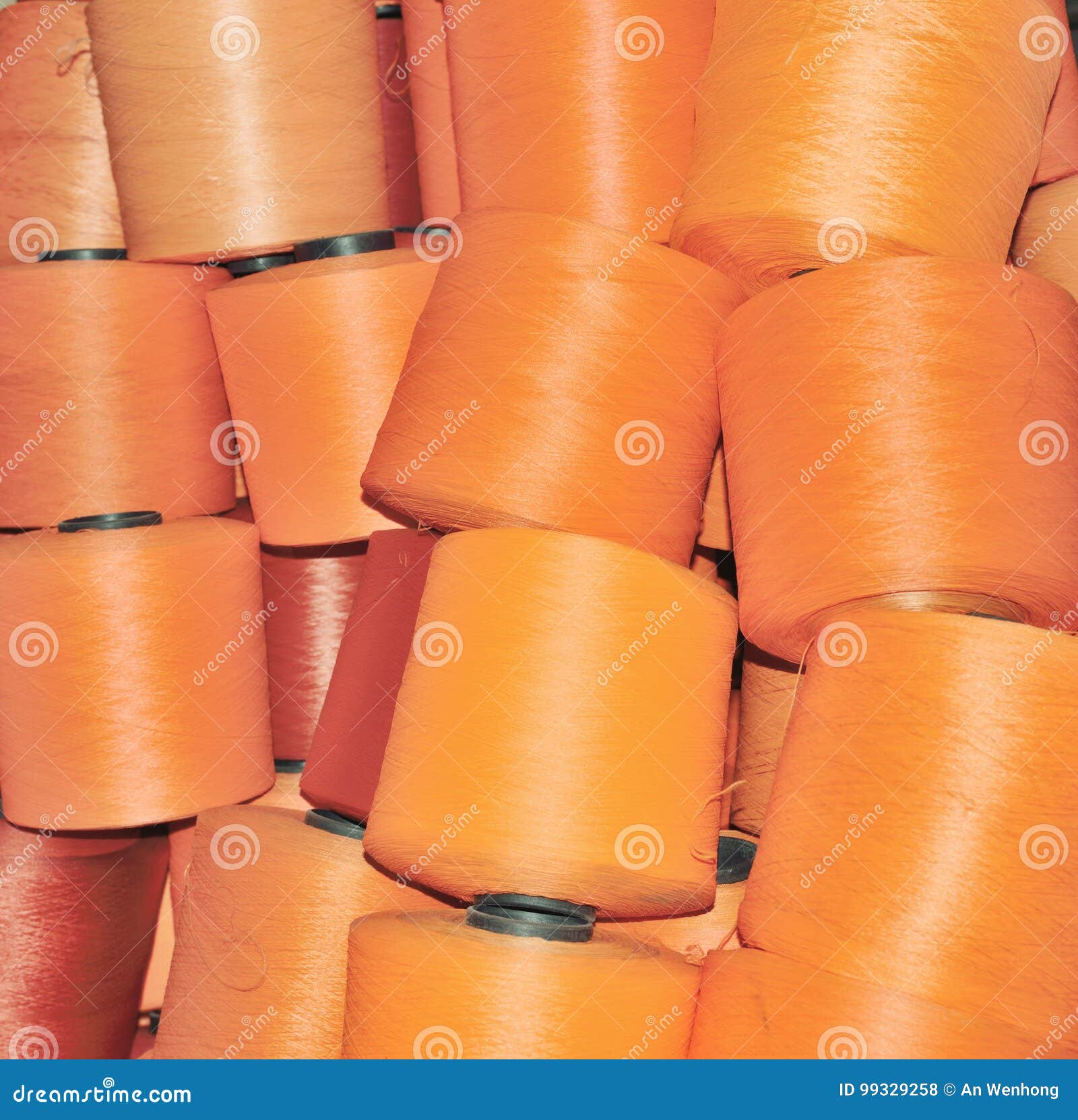 Many Reels of Threads for Embroidery Stock Photo Image of cloth