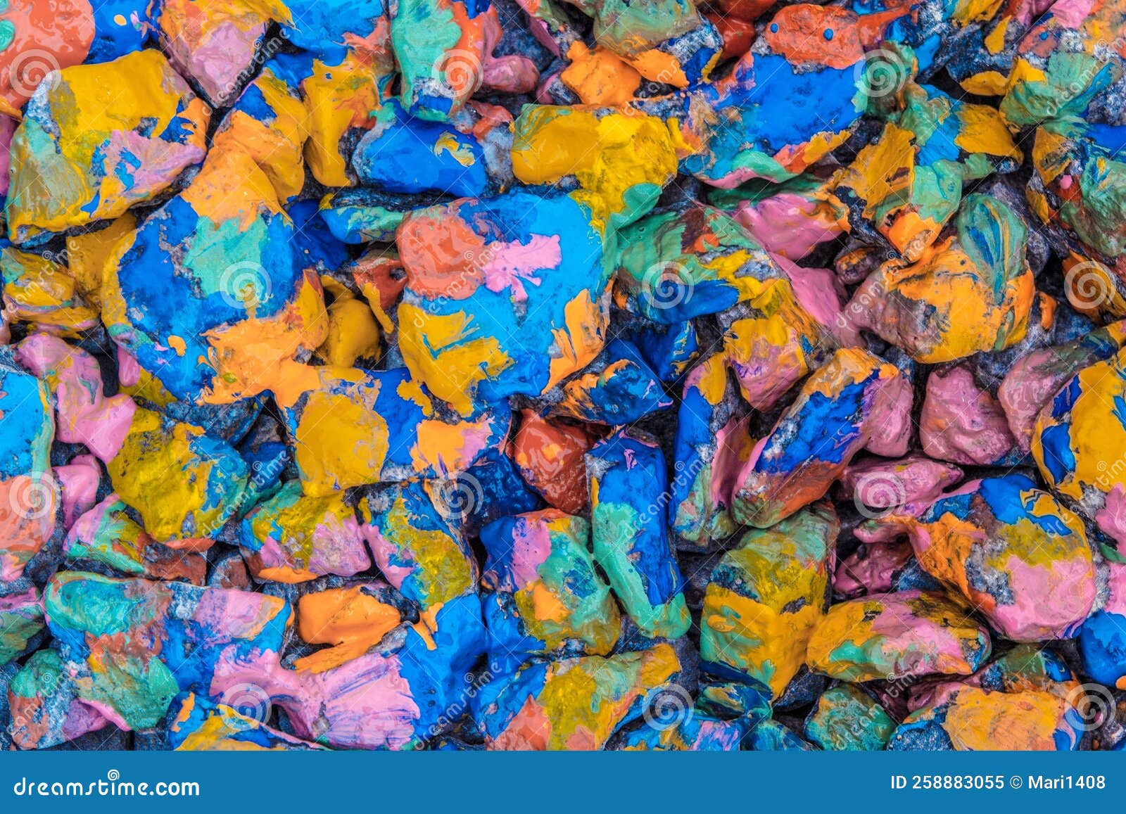 Many Stones In Colorful Paint Abstract Background Stock Image Image many-stones-in-colorful-paint-abstract-background-stock-image-image