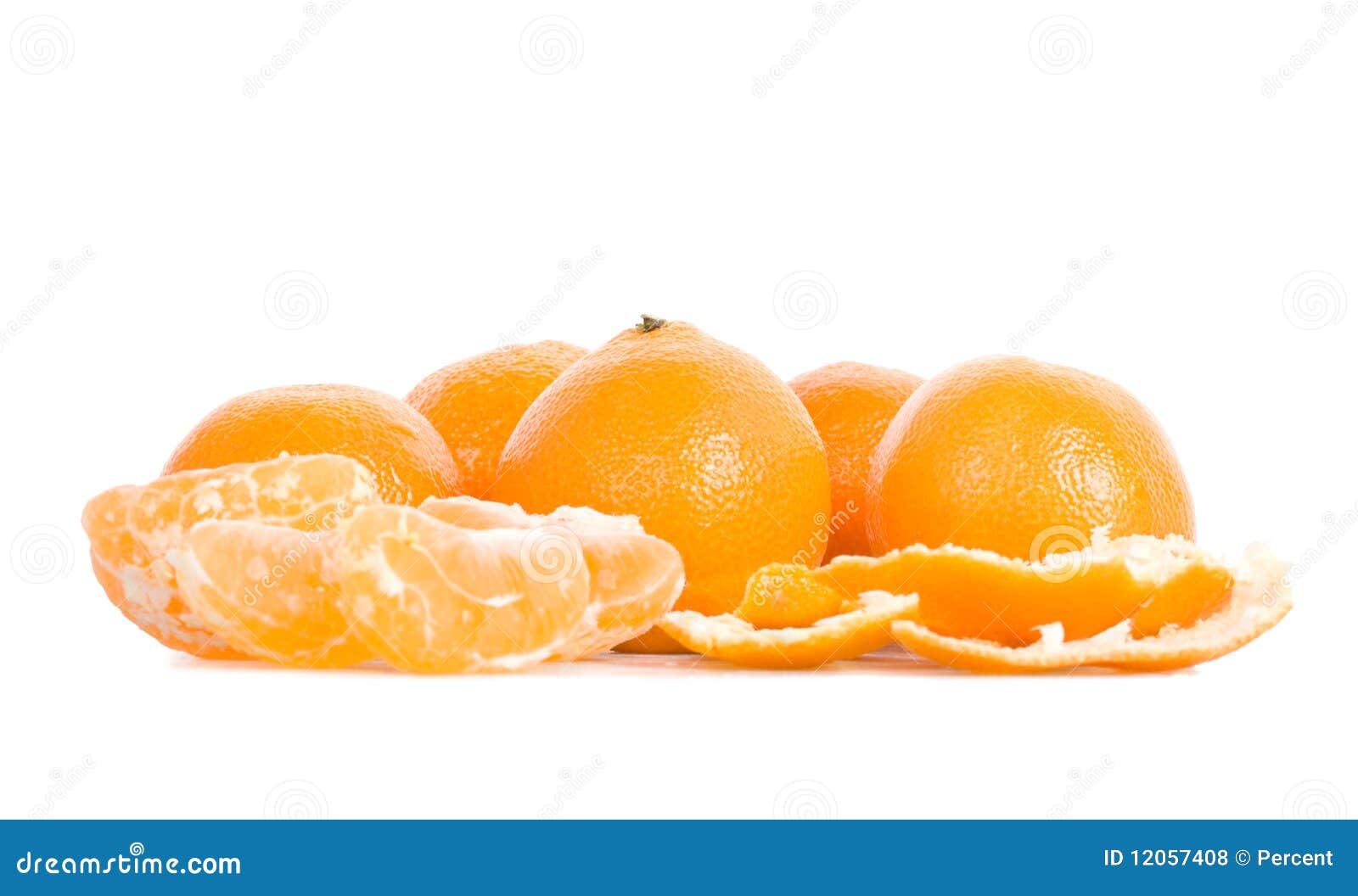 Many Tangerines with Peel and Segments Stock Photo Image of edible