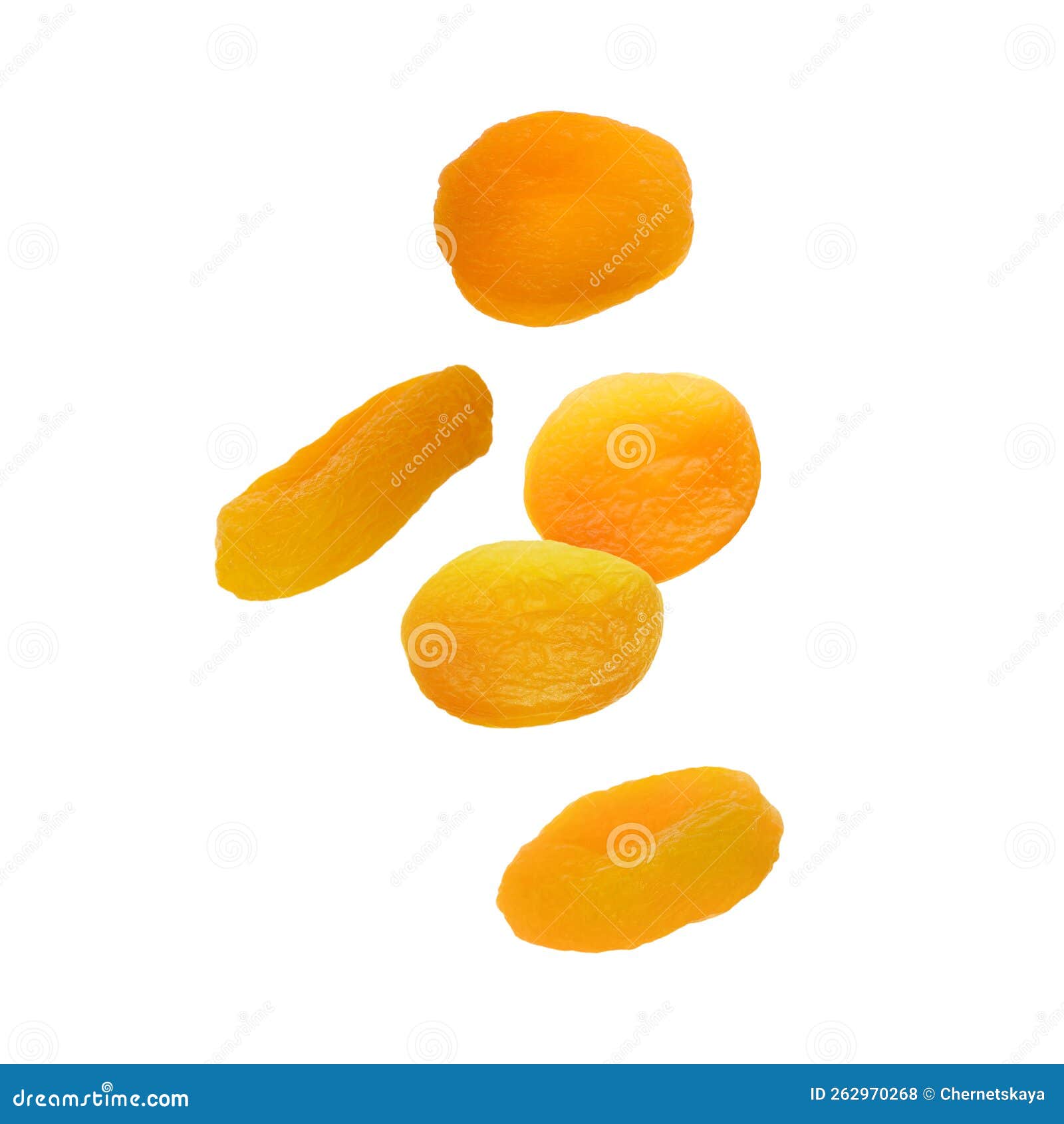 Many Tasty Dried Apricots on White Background Stock Photo Image of