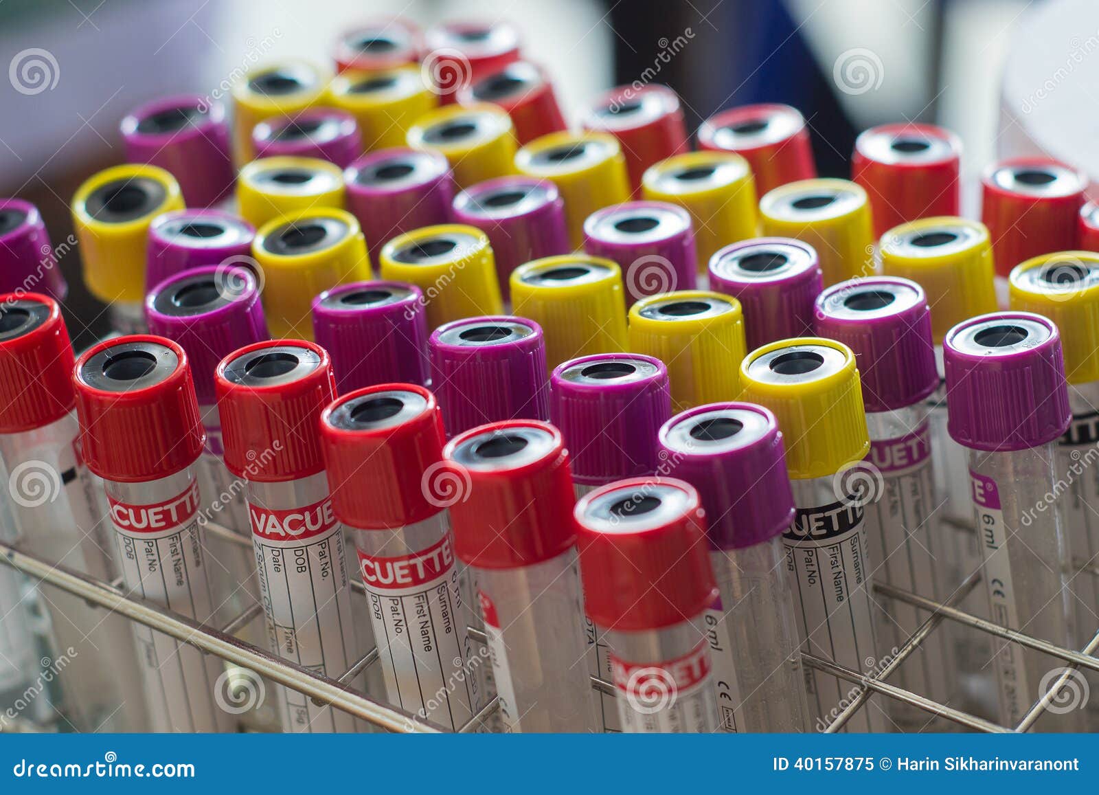 Many Test Tube Setup At Automatic Sample Concentrator Machine Device