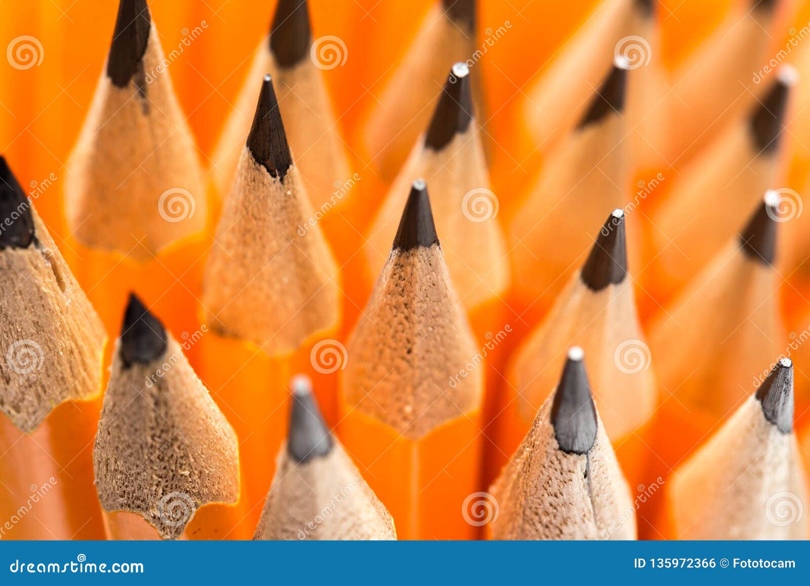 Many Wooden pencils stock photo. Image of background 135972366