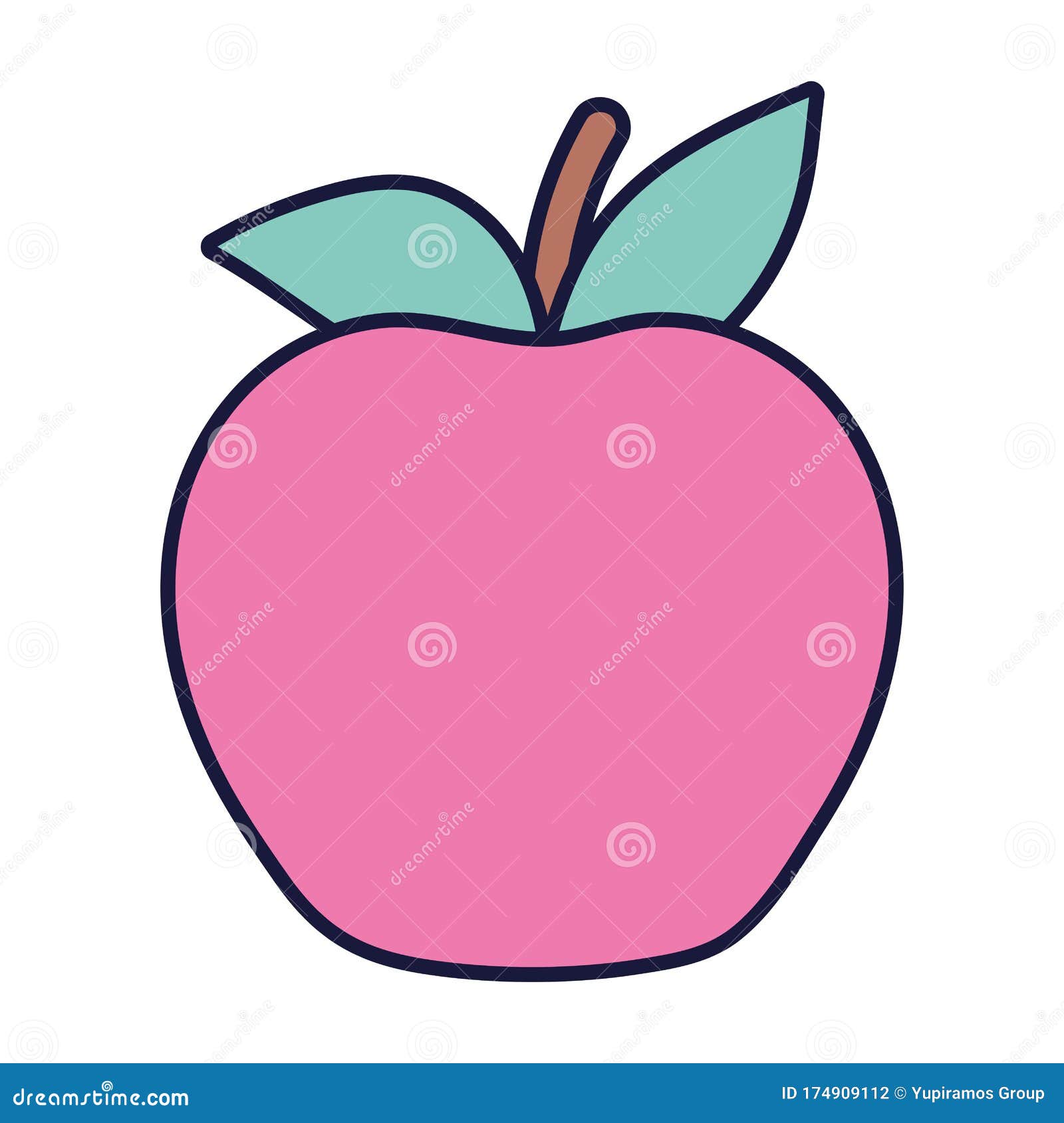 Manzana Fruta Fresca Comida Dibujos Animados Icono Estilo Diseño Ilustración del Vector - Ilustración de fruta, sabroso: 174909112 Manzana Fruta Fresca Comida Dibujos Animados Icono Estilo Diseño Ilustración del Vector - Ilustración de fruta, sabroso: 174909112