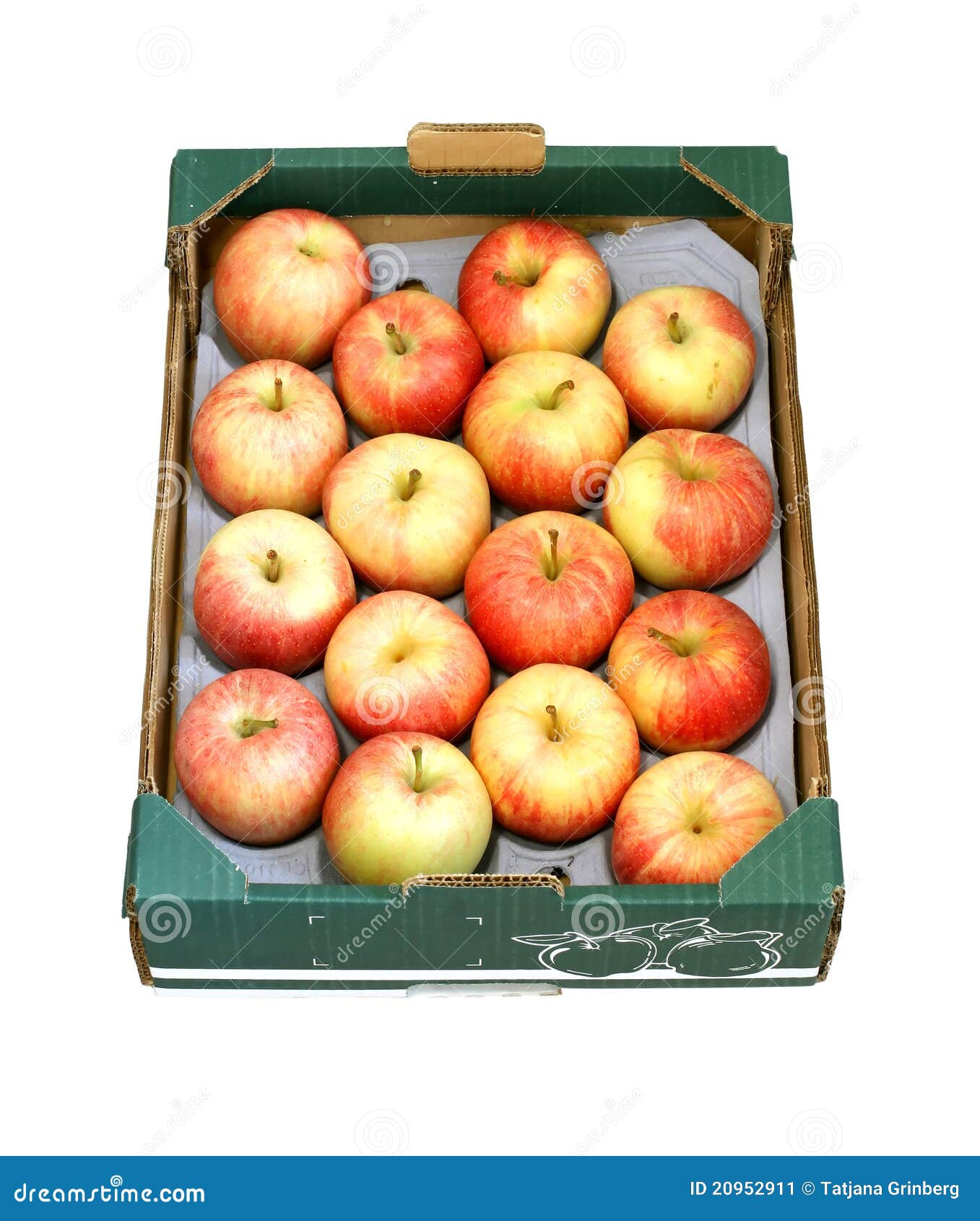 1 trozo 10 litros bag in box caja de cartón en decoración de manzana 