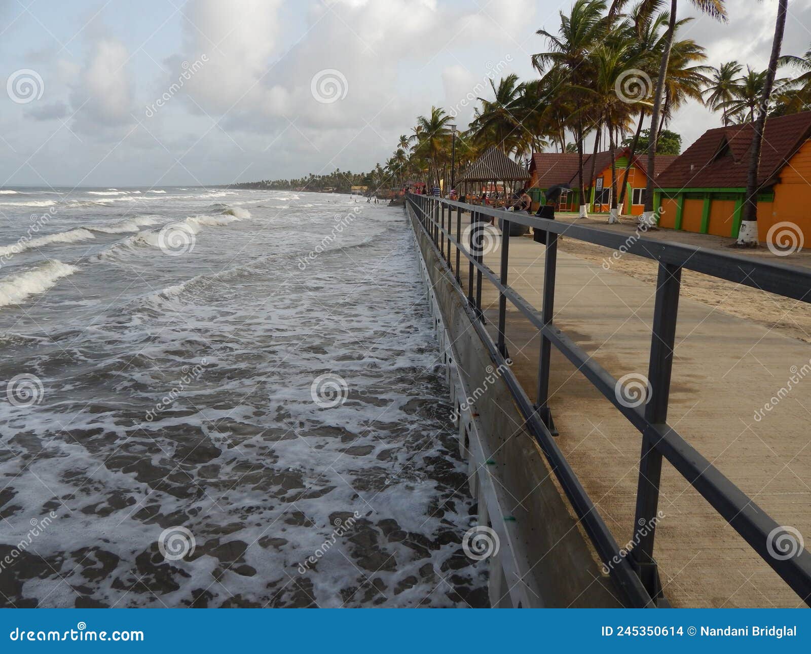 manzanilla beach, trinidad and tobago, west indies