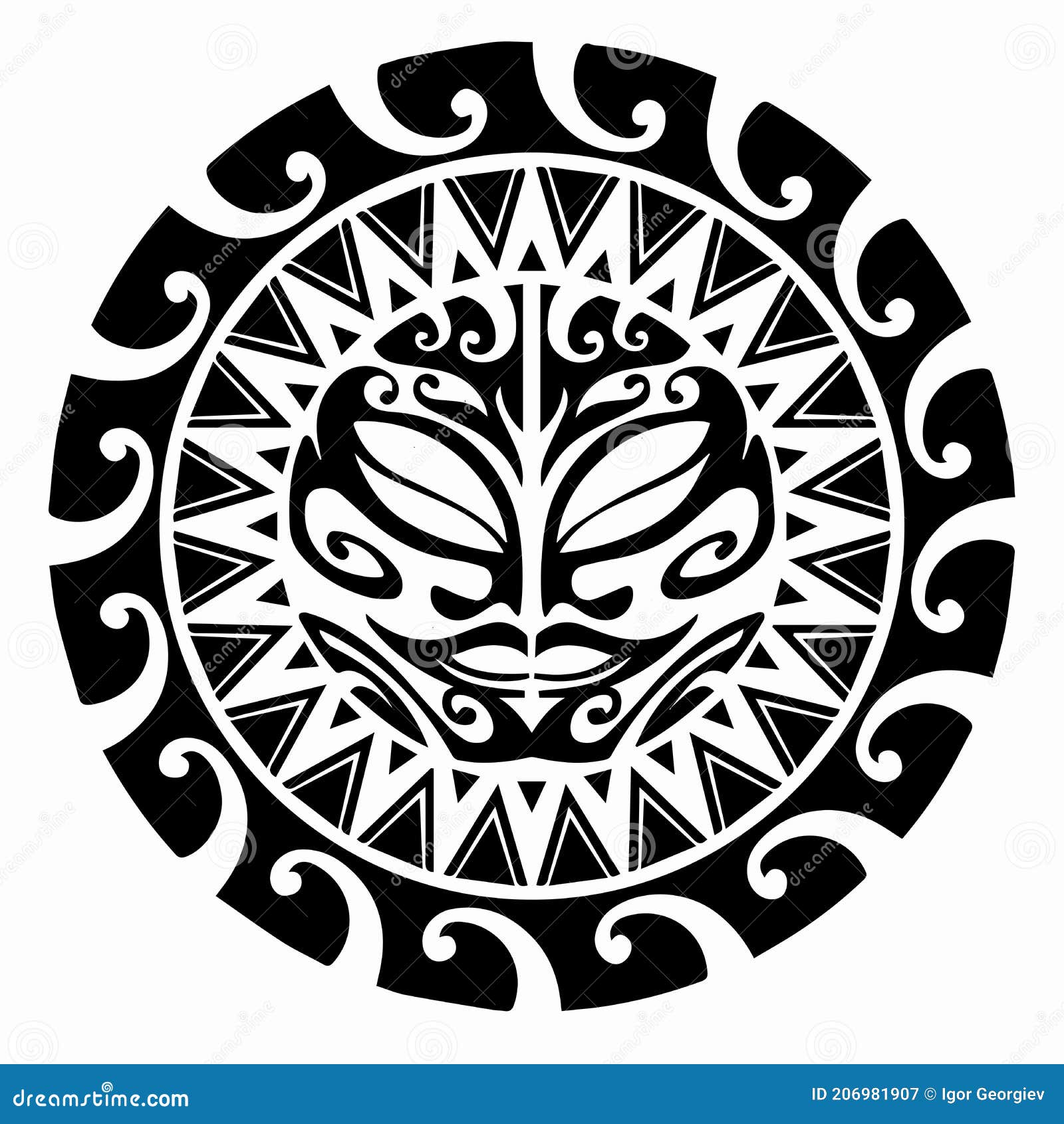 Update 79+ maori sun moon tattoo best - vova.edu.vn
