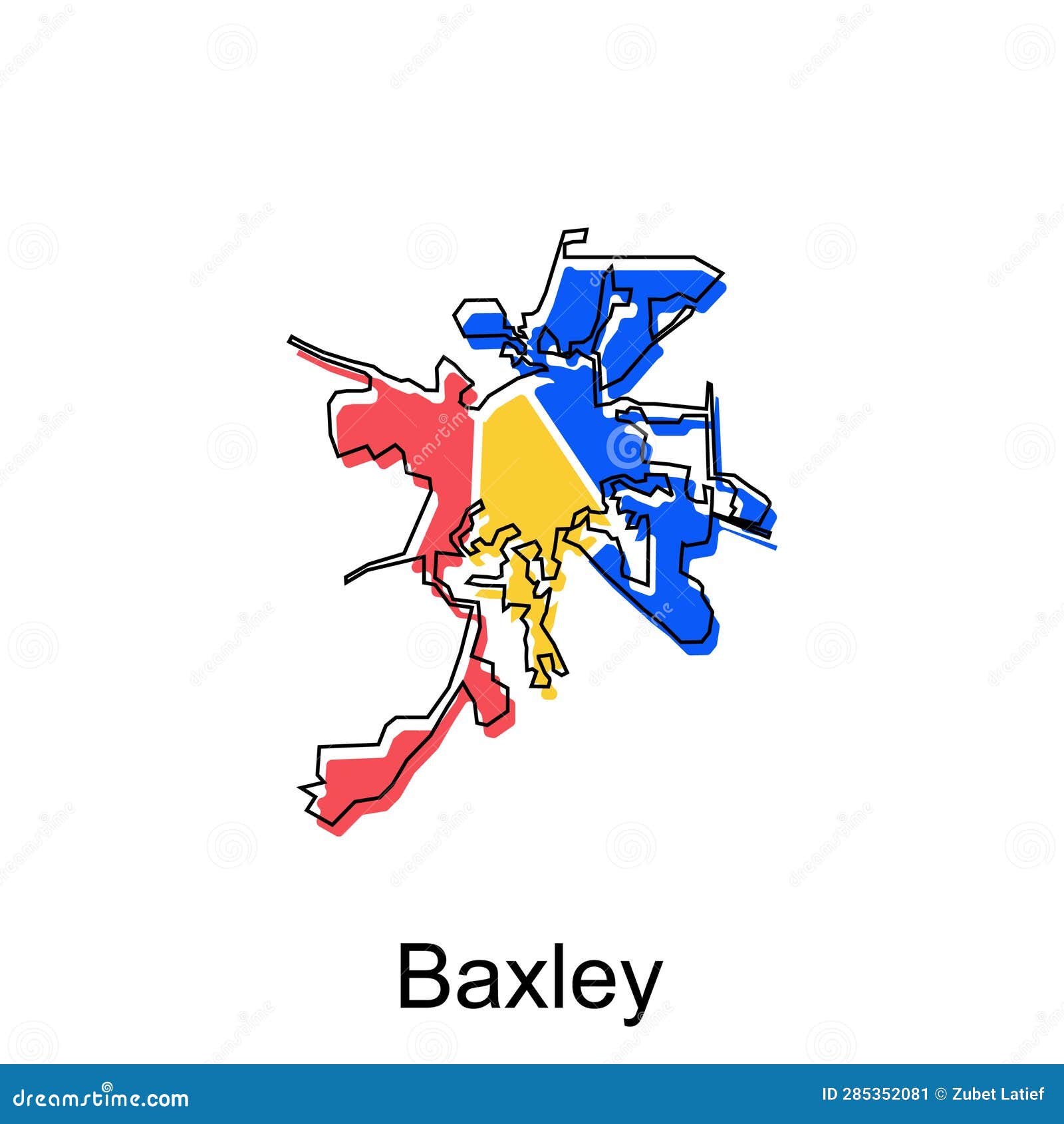 Map of Baxley Vector Design Country of World Map Country