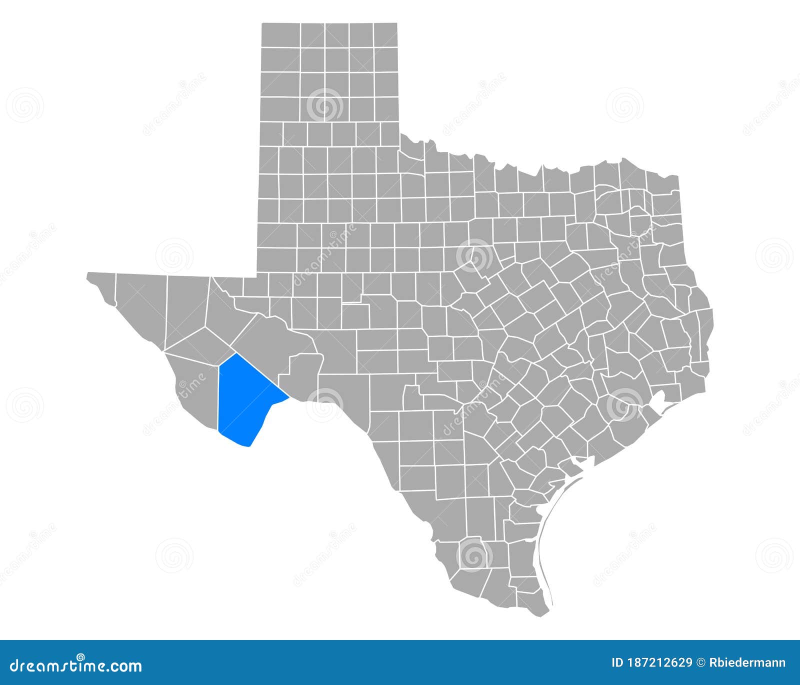 map of brewster in texas