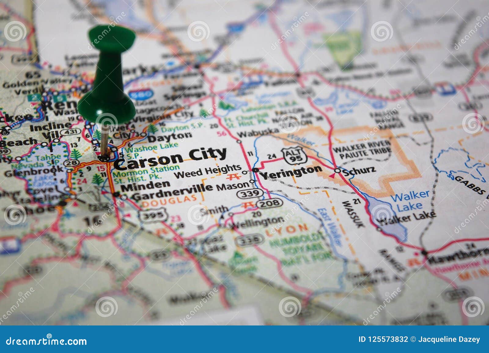 Carson City, Nevada stock photo. Image of location, destination 125573832