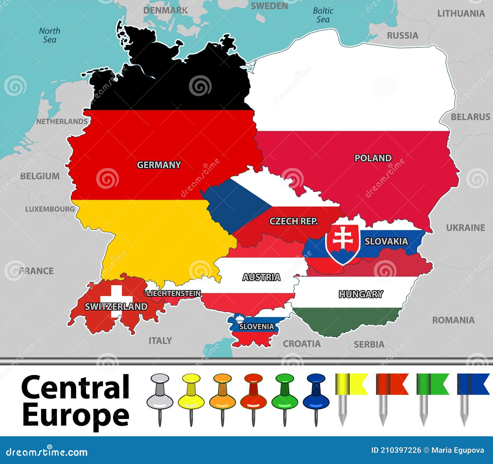 Of the countries of central