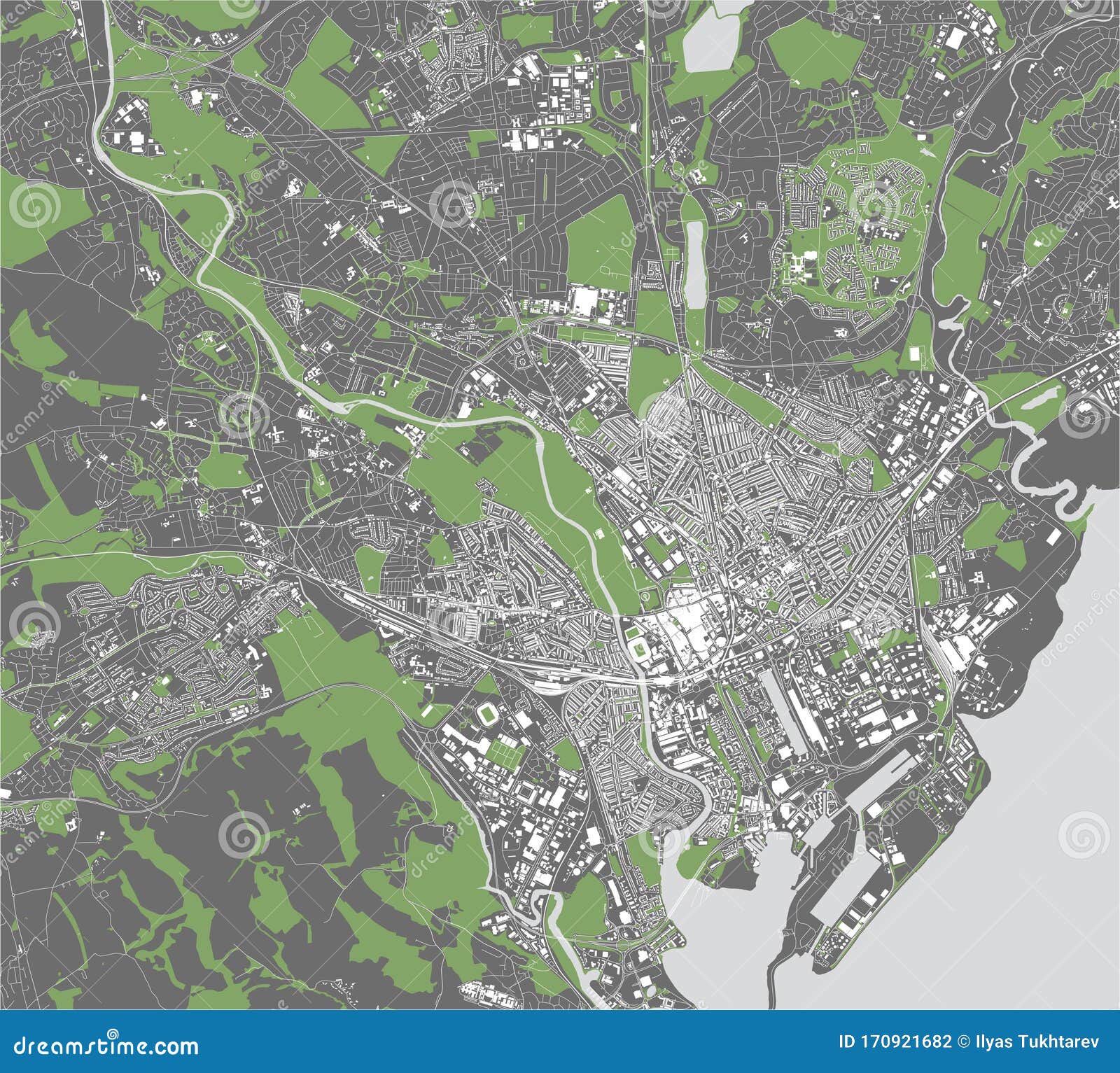 CARDIFF MAP City Centre