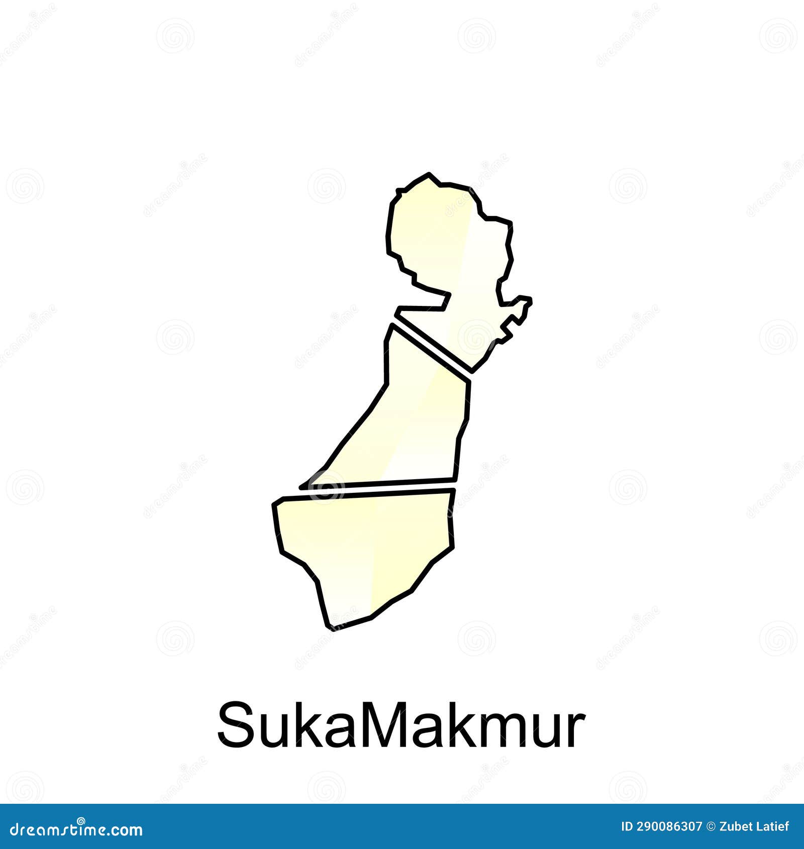 map city of sukamakmur   template, indonesia map with states and modern round s