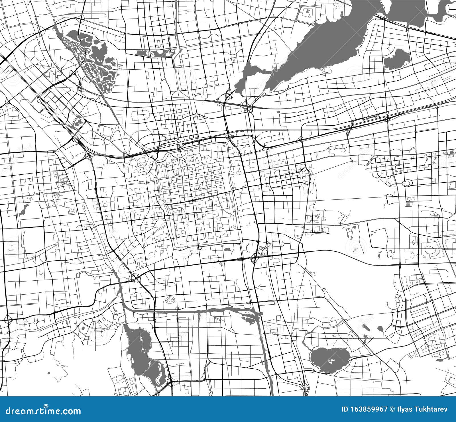 map of the city of suzhou, china