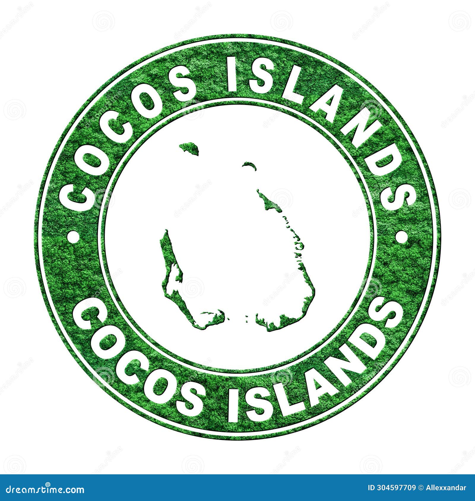 Map Of Cocos Islands Made Of Smoke, Air Pollution Stock Photography 236017886