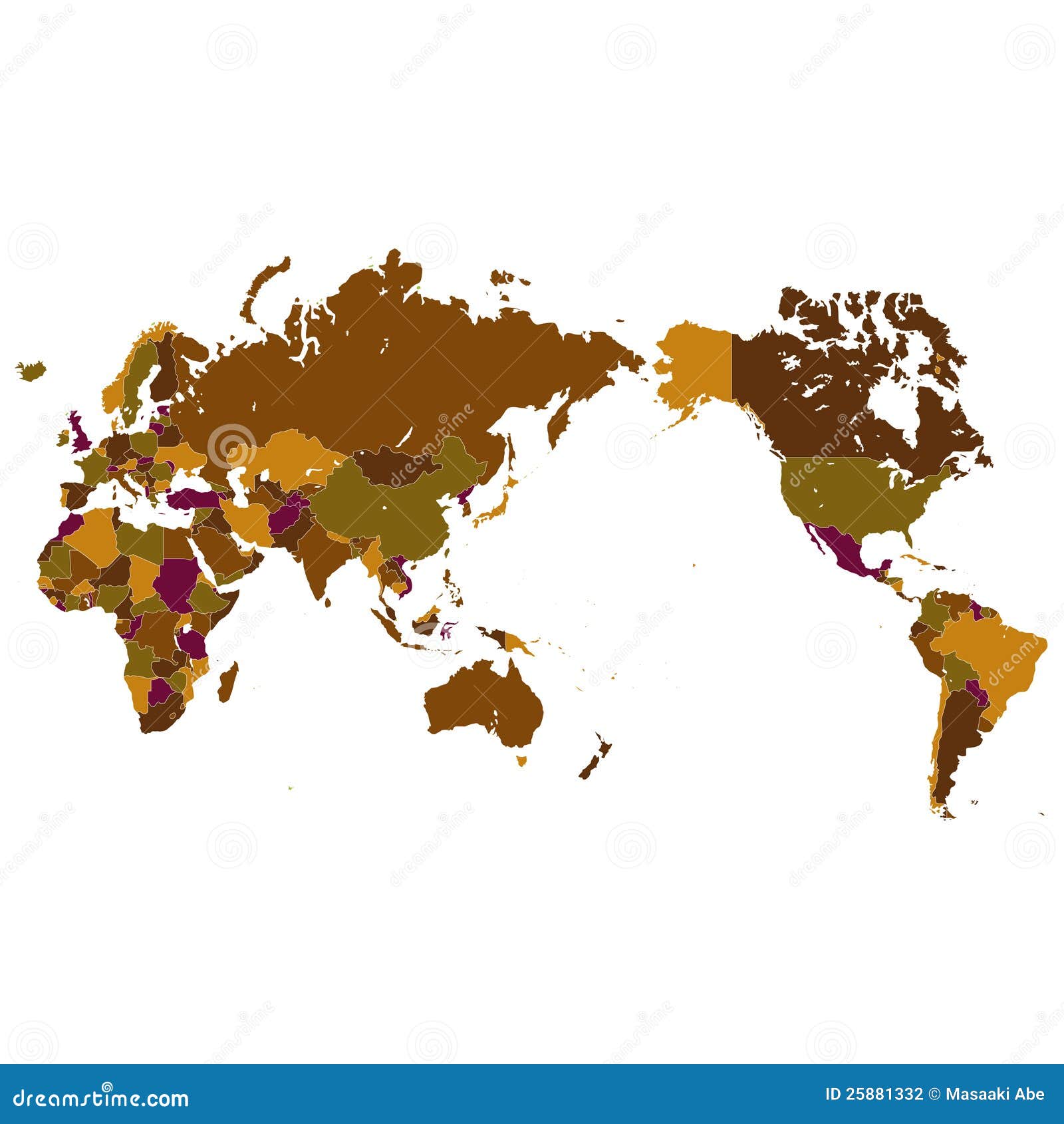 Map of country stock illustration. Illustration of frame - 25881332