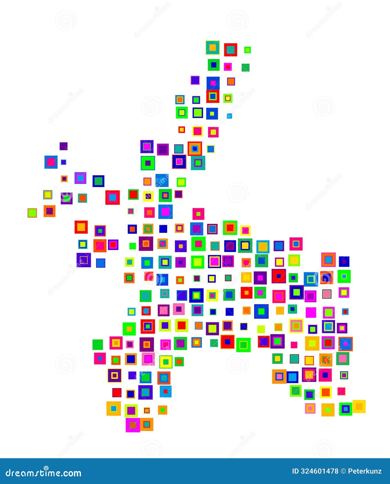 map of the county sor-trondelag (no).