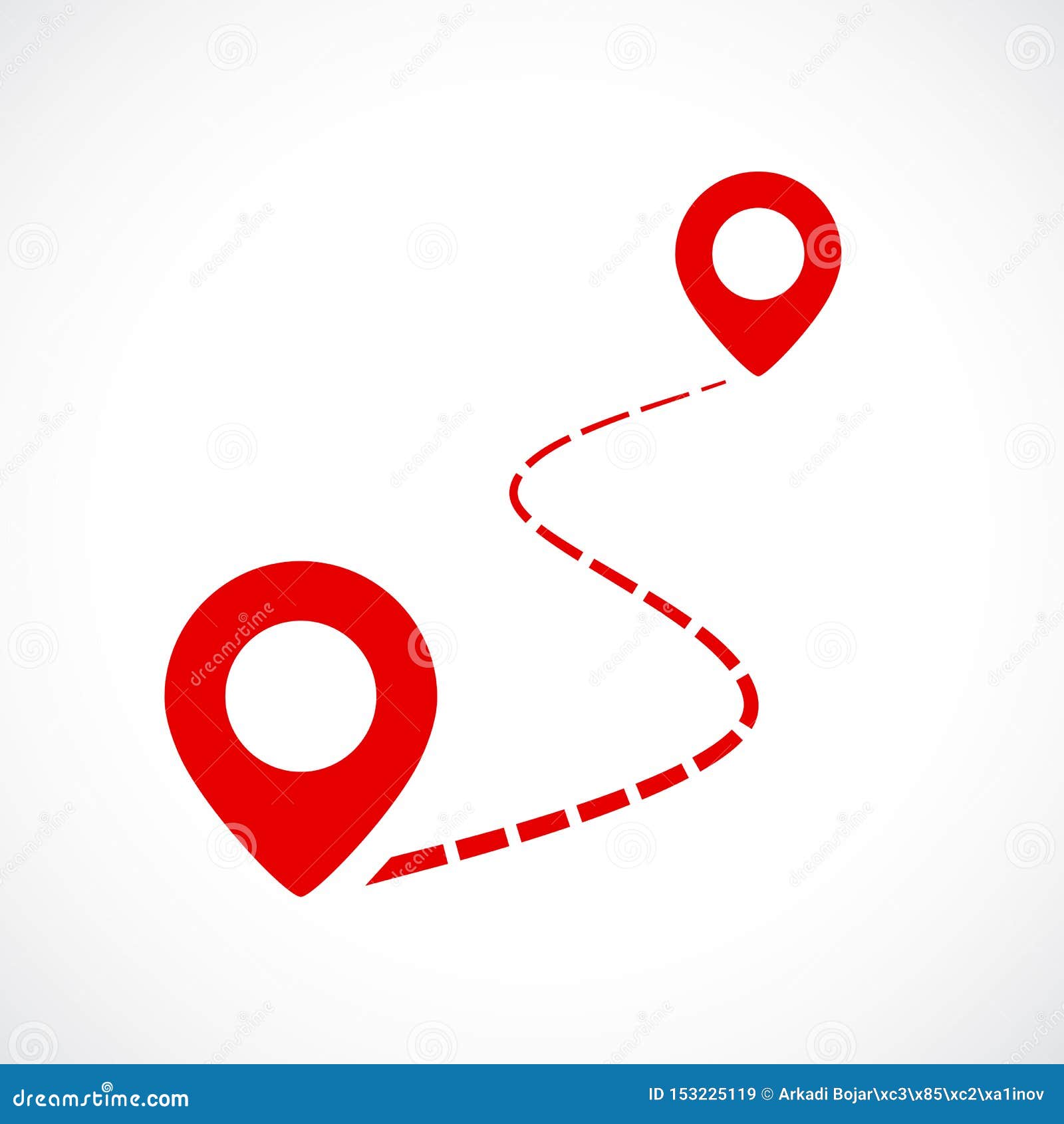 map distance  icon