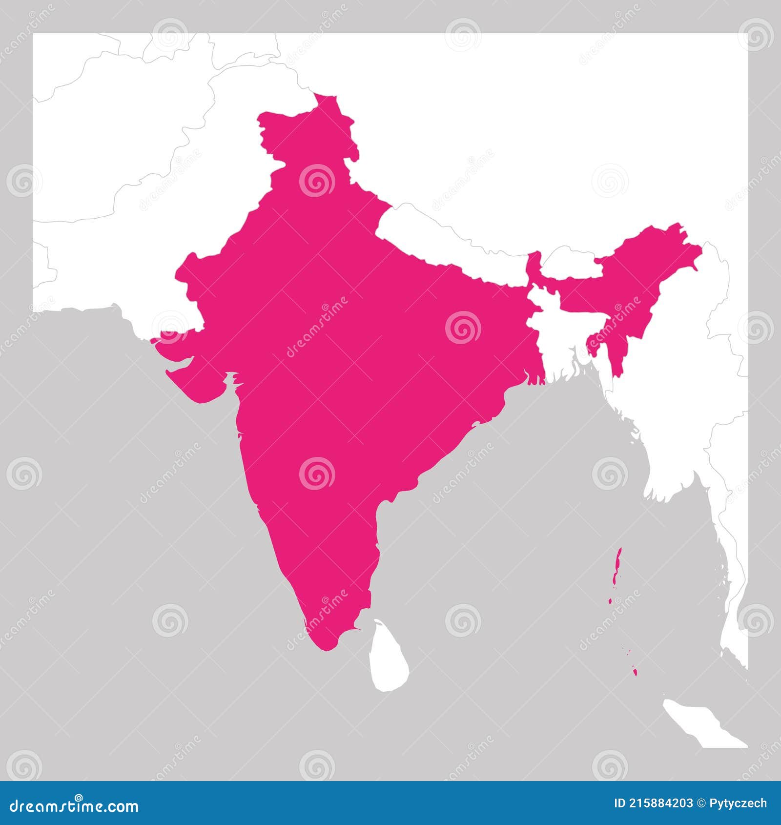 what countries neighbor of india