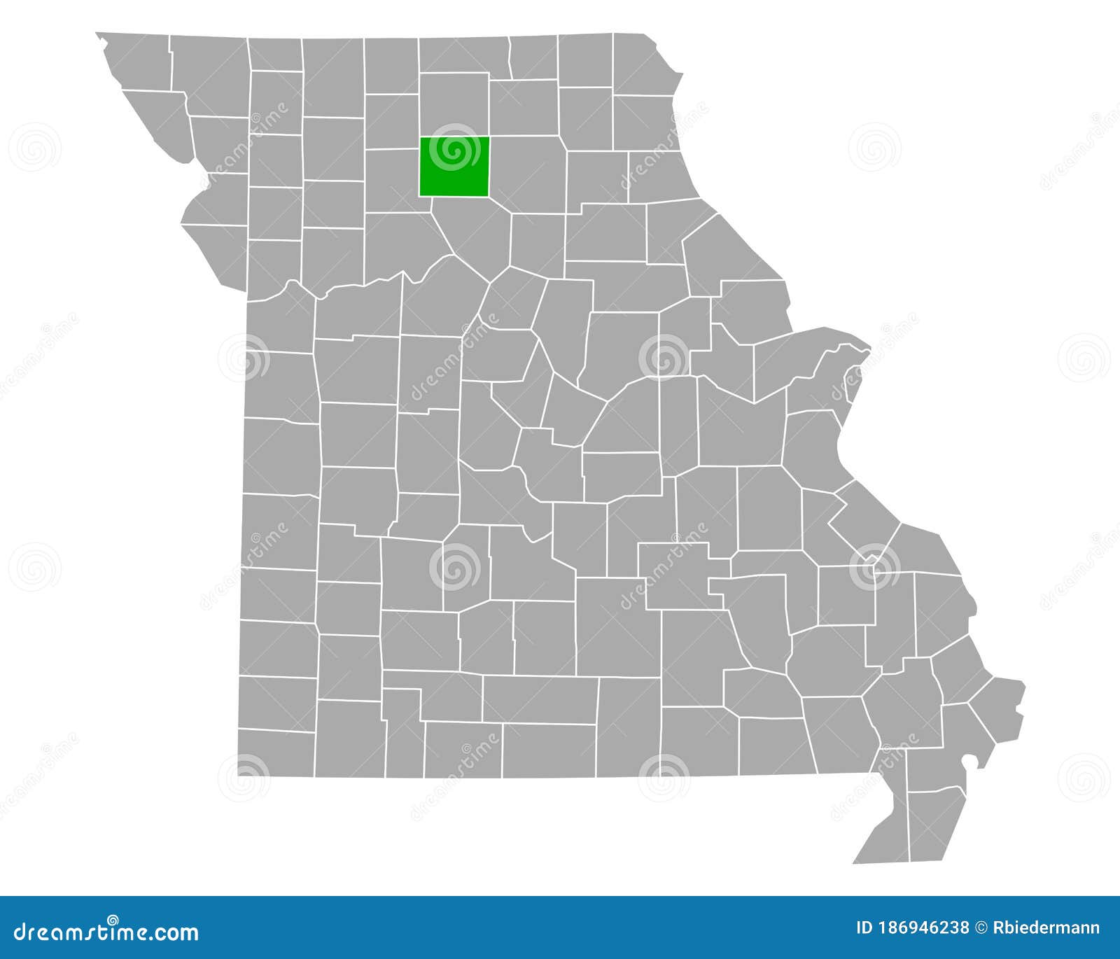 Map of Linn in Missouri stock vector. Illustration of linn 186946238