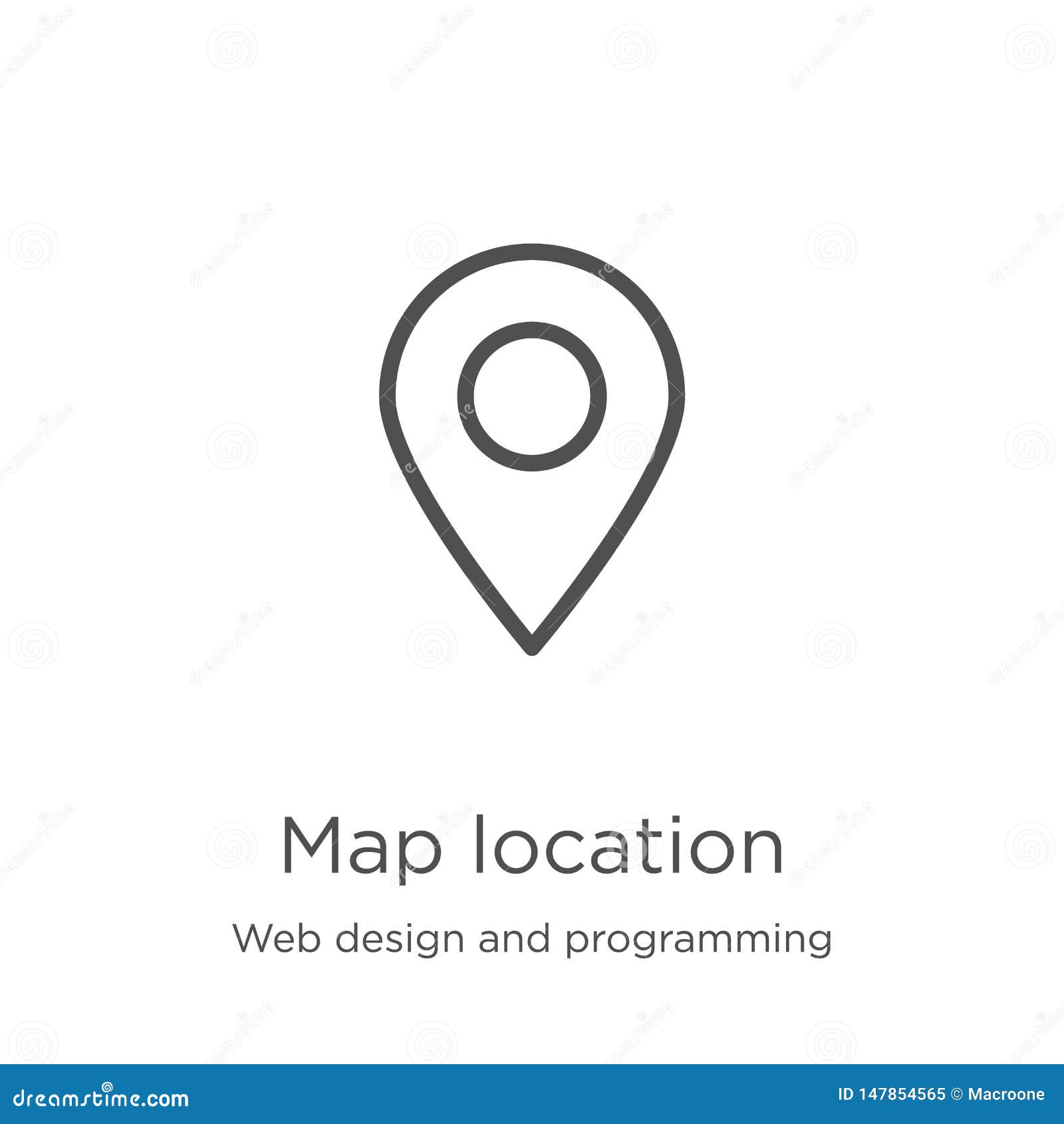 Map Location Icon Vector From Web Design And Programming Collection