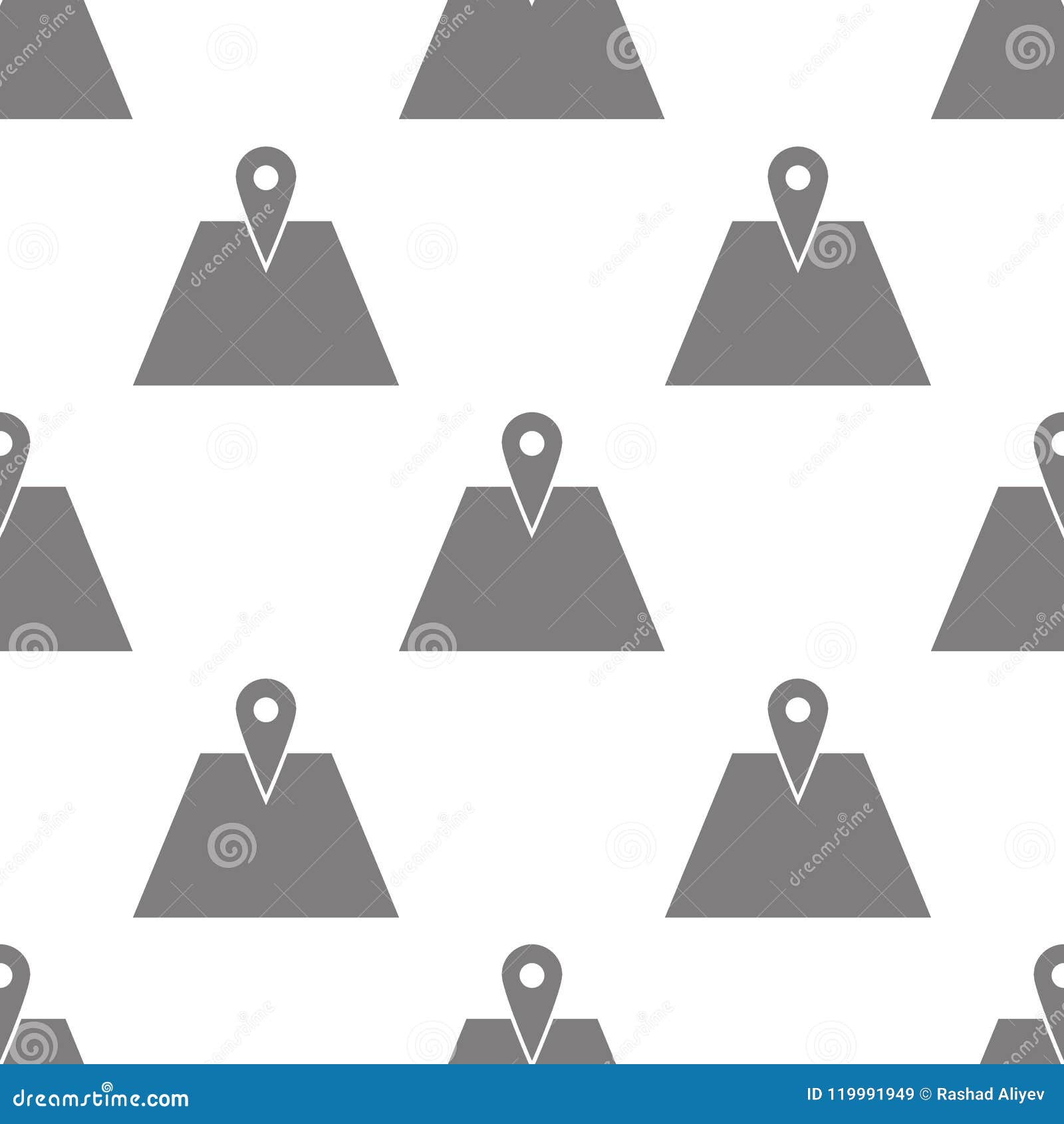 map marker location icon.  of minimalistic icons for mobile concept and web apps. pattern repeat seamless map marker locati