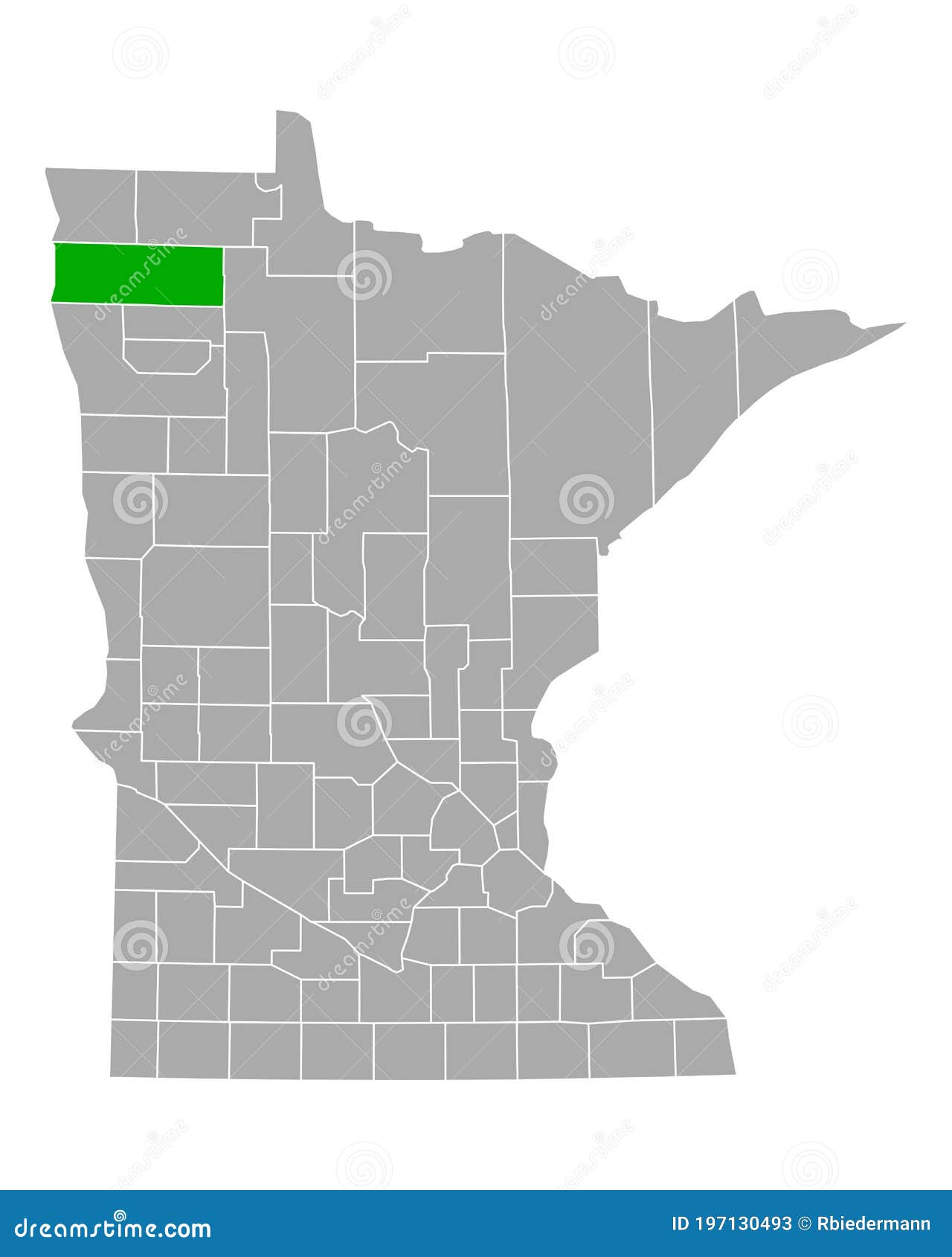 Map of Marshall in Minnesota Stock Vector Illustration of cartography