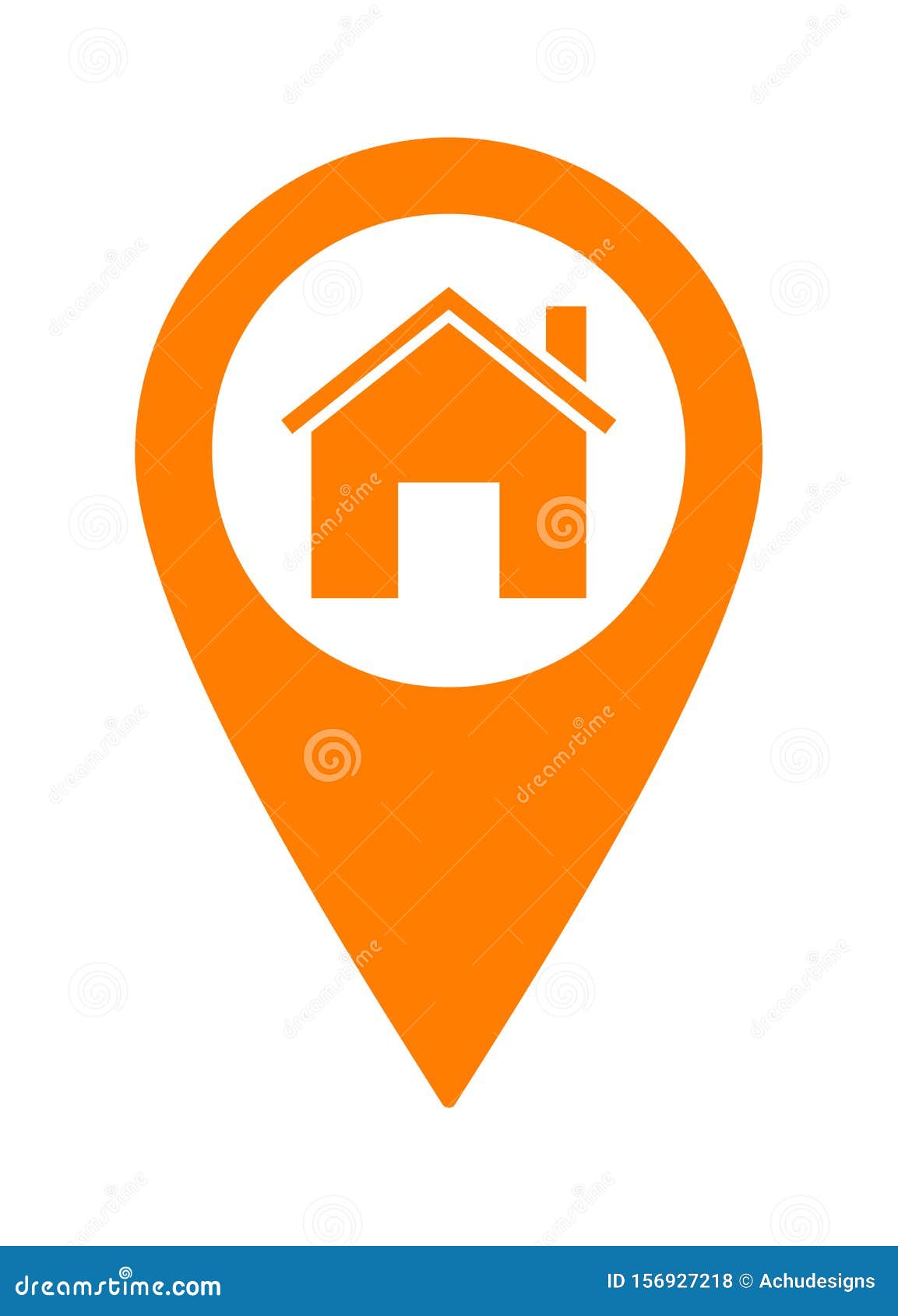 Home pointer location icon stock vector. Illustration of help ...